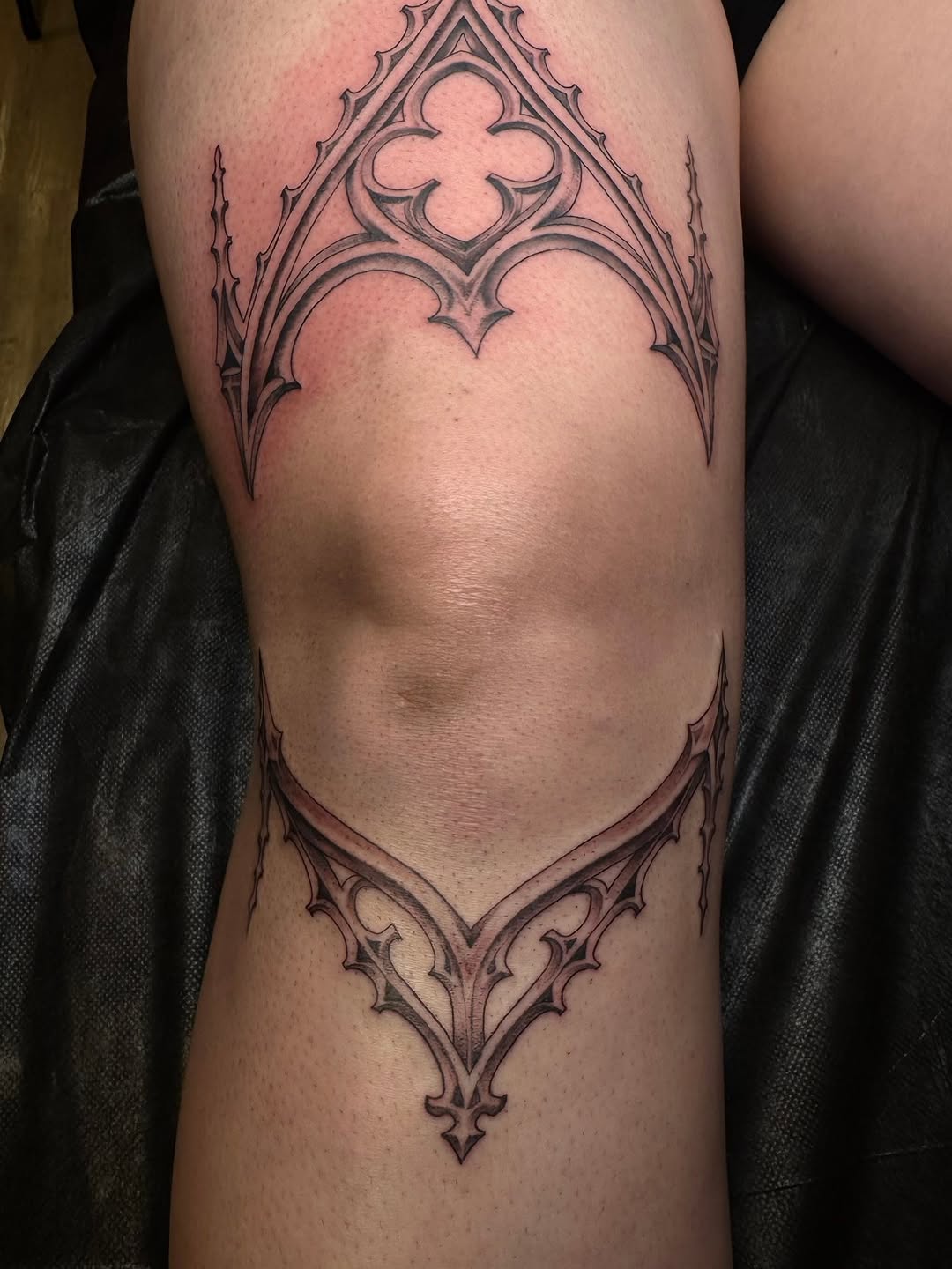 Tattoo by @madisonkaytattoos โ black_and_grey, ornamental