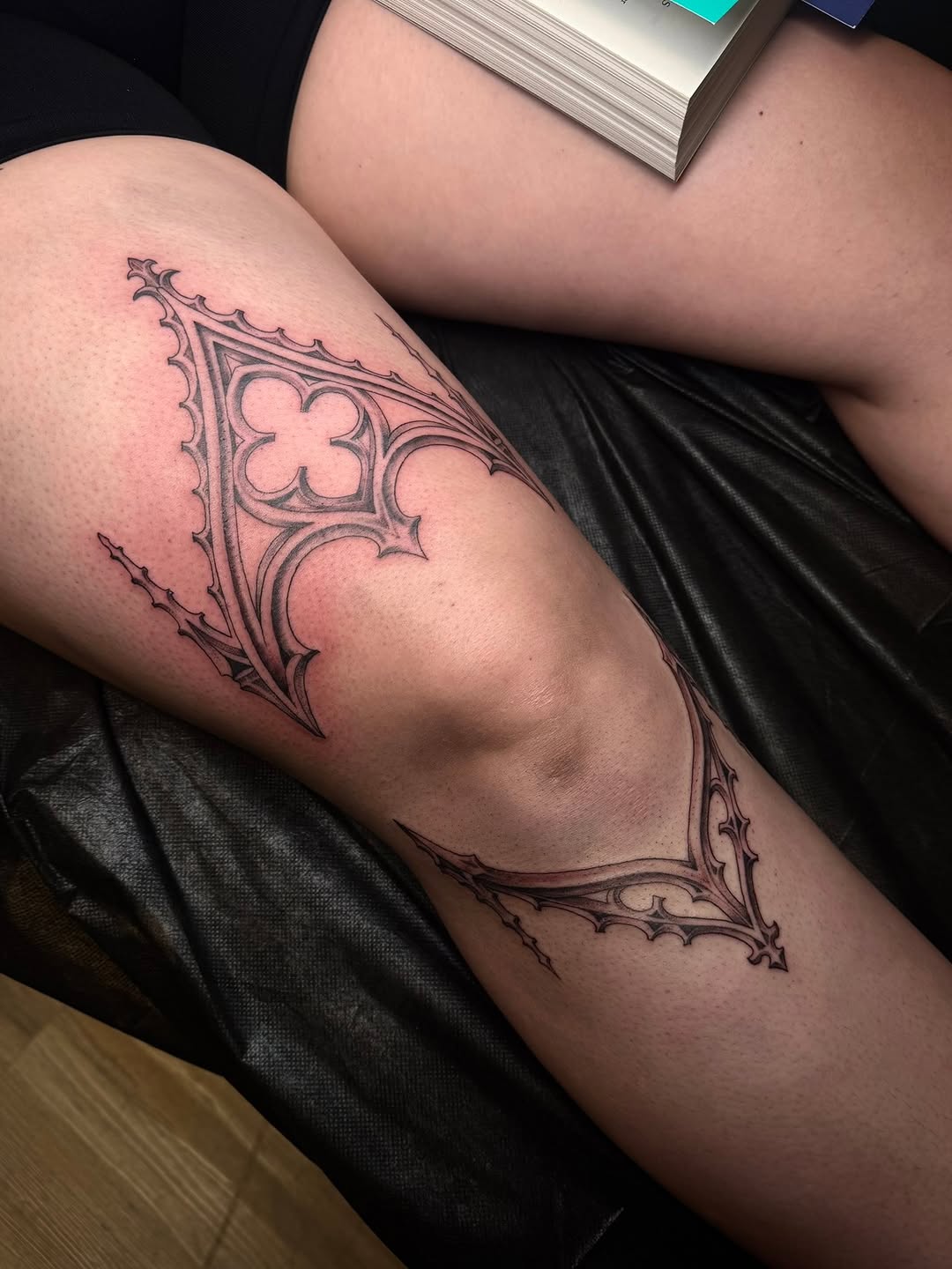 Tattoo by @madisonkaytattoos โ ornamental, black_and_grey