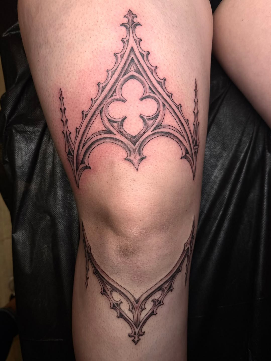 Tattoo by @madisonkaytattoos โ black_and_grey, ornamental