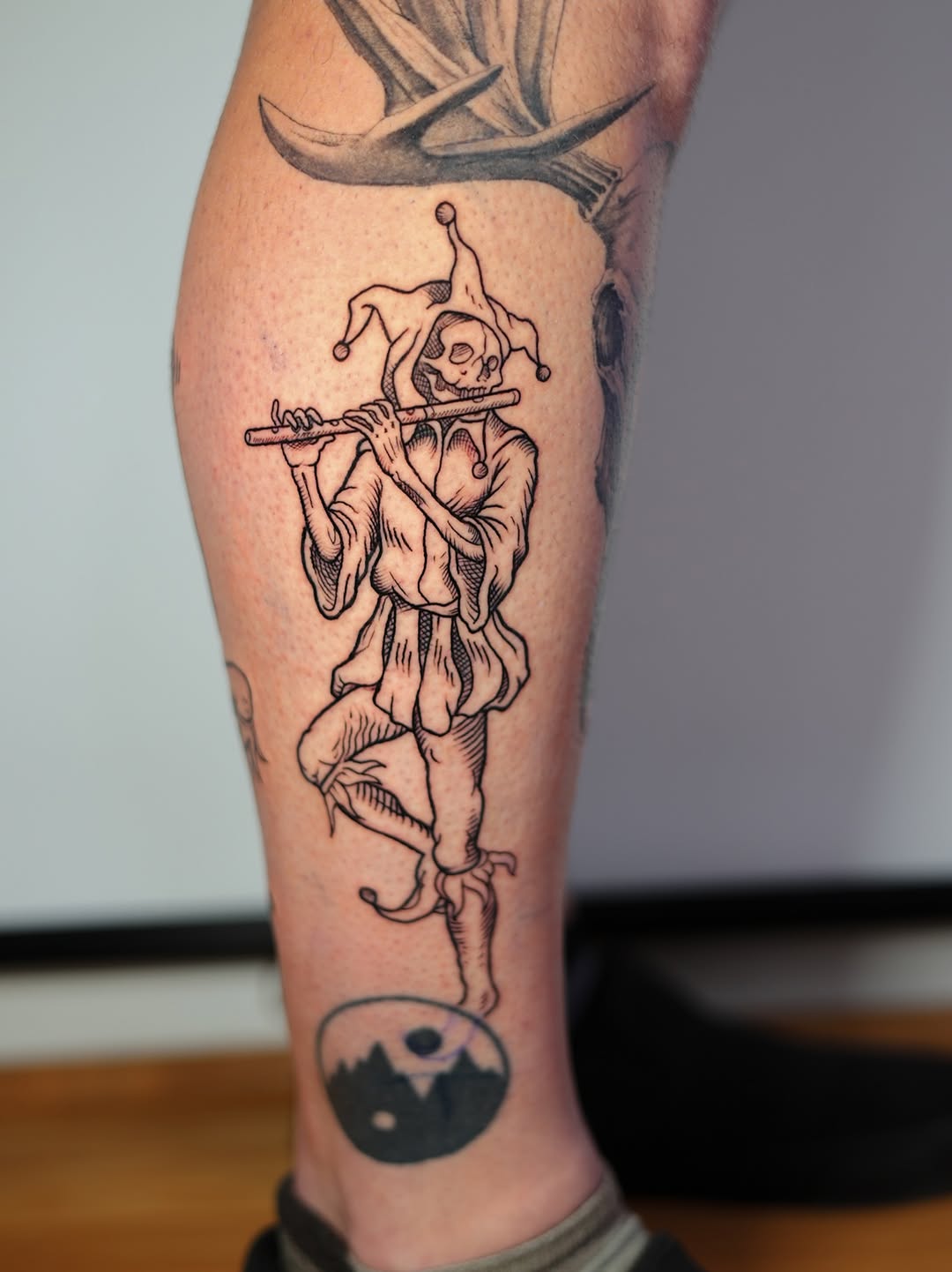 Tattoo by @jpg_tattoo — black_and_grey, illustrative