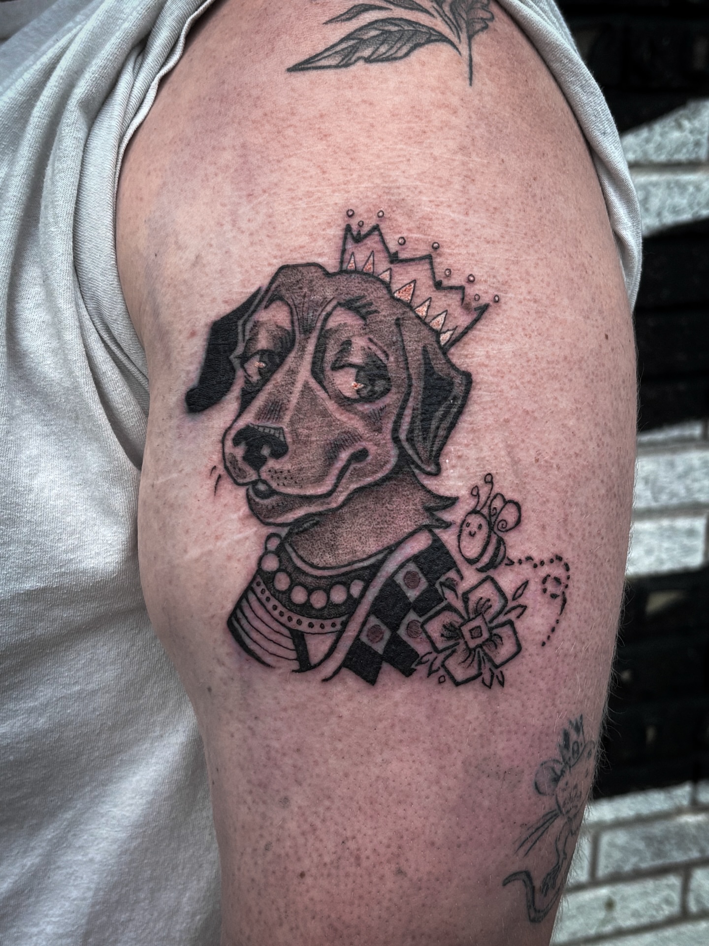Tattoo by @smellsrotten — realism, black_and_grey