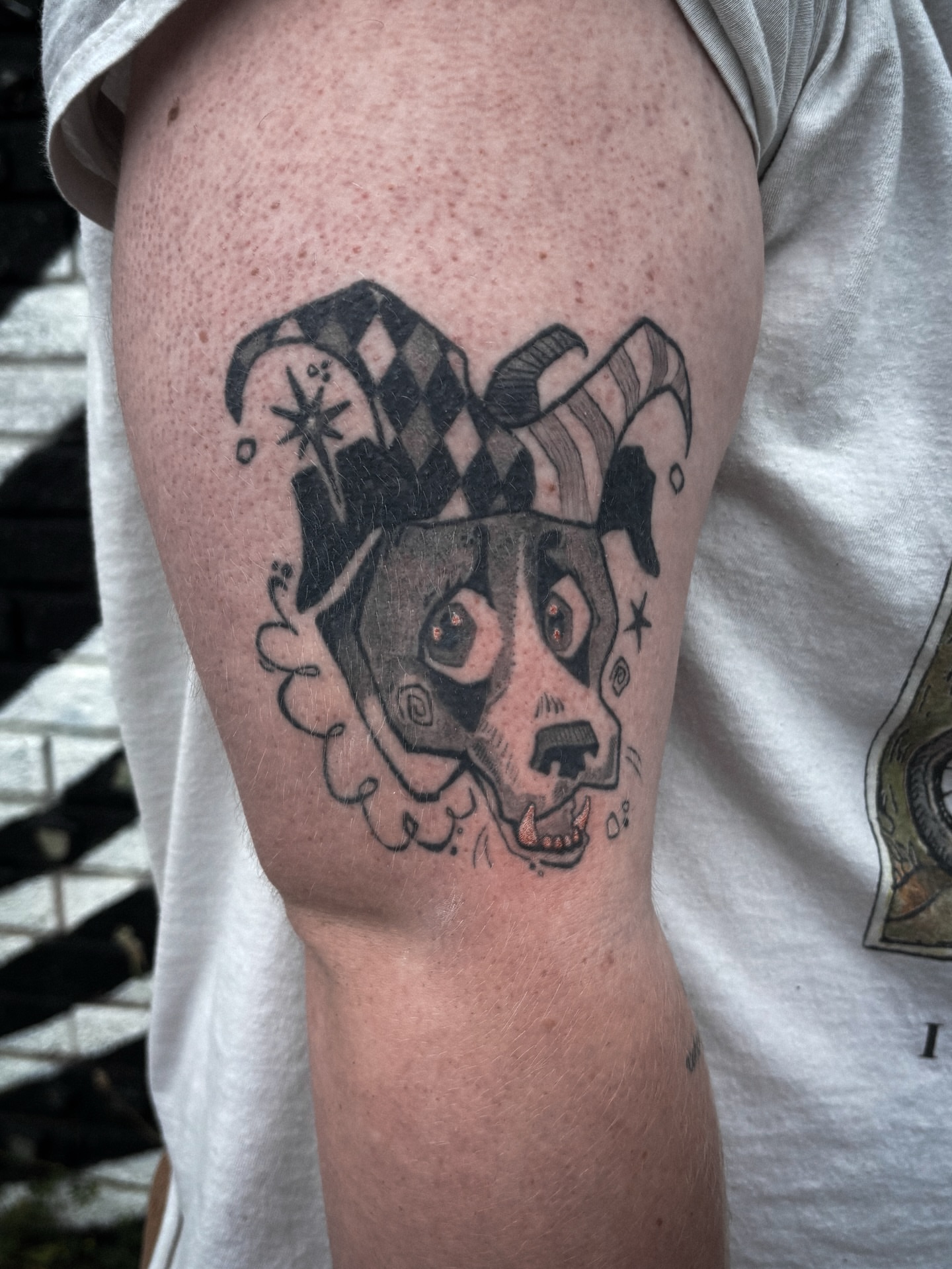 Tattoo by @smellsrotten — black_and_grey