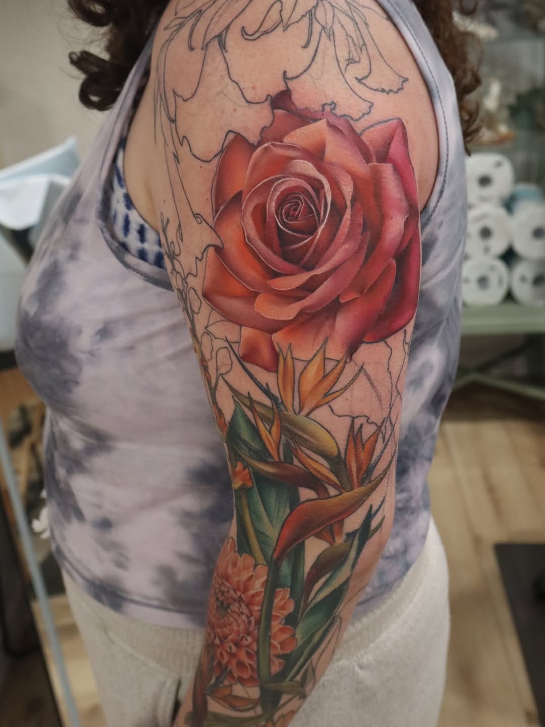 Tattoo by @delaneyink — realism, color