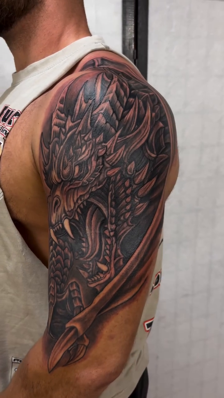 Tattoo by @codylambert_tattoos — realism, dark_realism