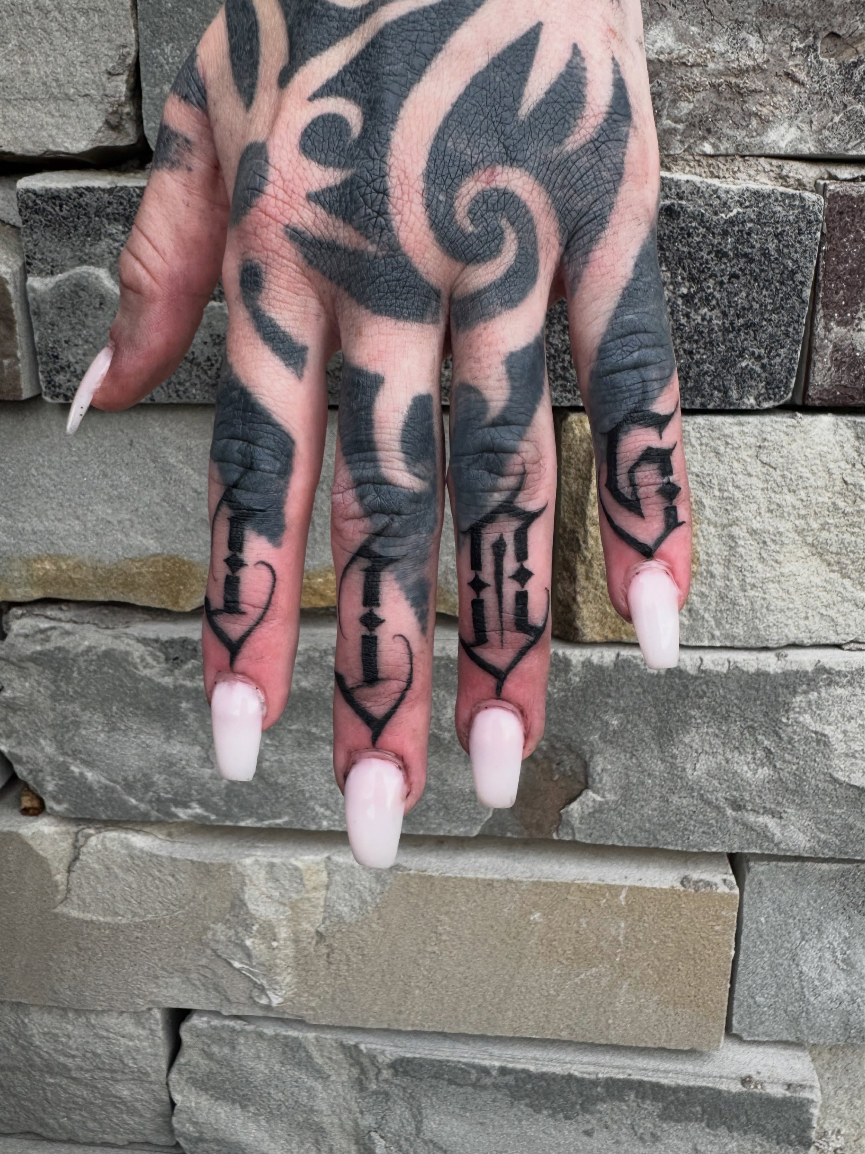 Tattoo by @aintnothinbutagthang817 — geometric
