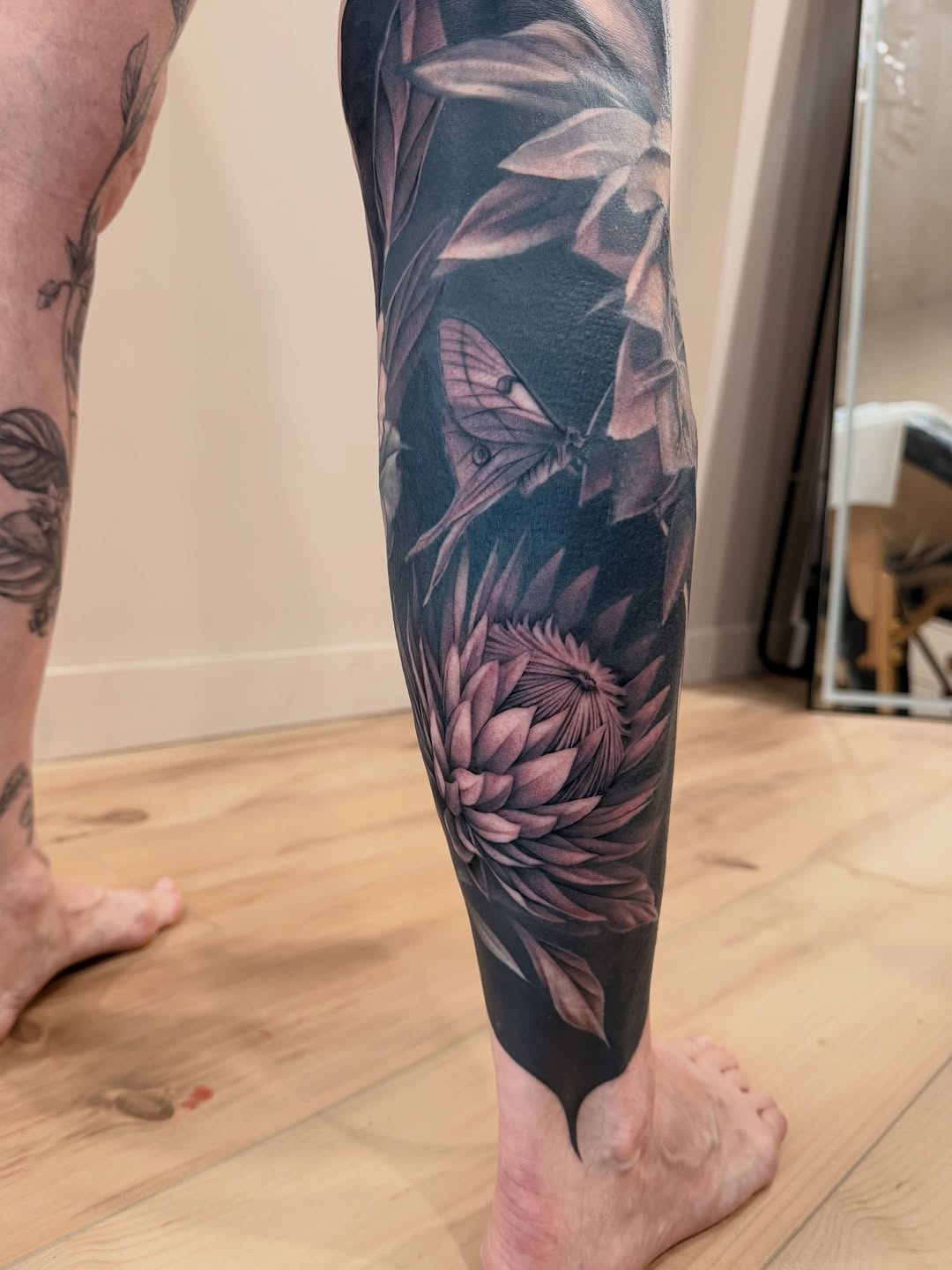 Tattoo by @delaneyink — realism, black_and_grey