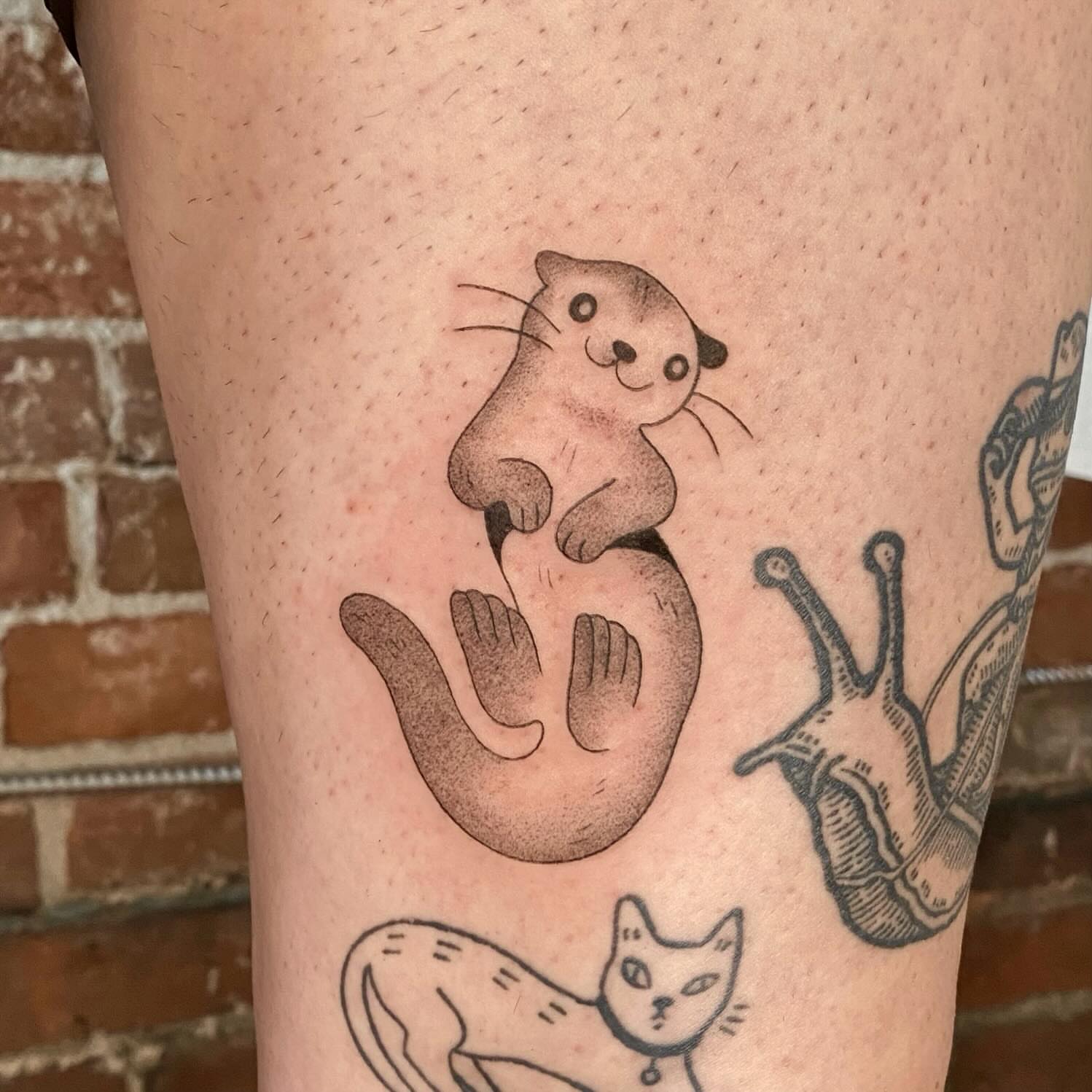 Tattoo by @pure_foolery — dotwork