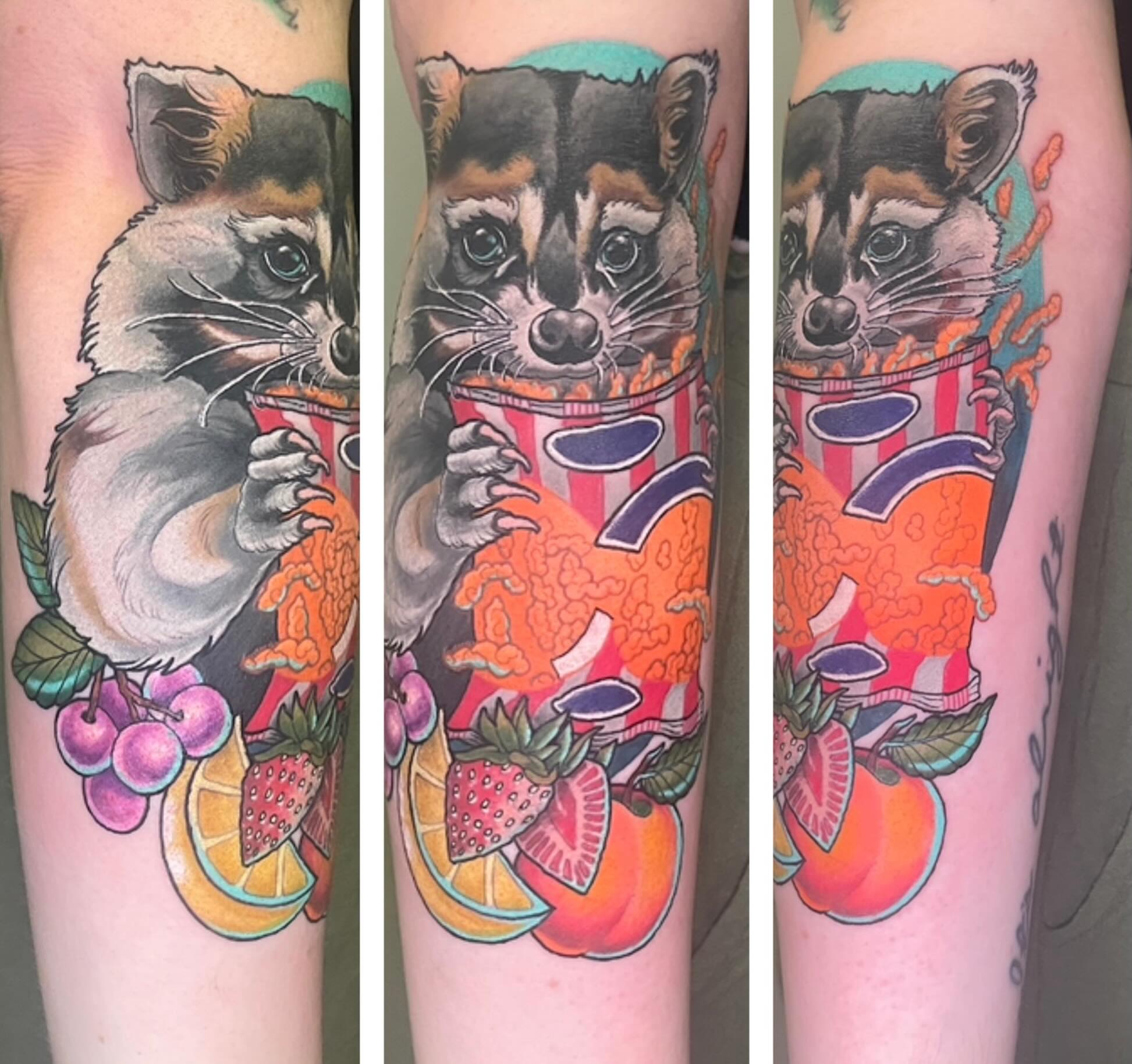 Tattoo by @karenm_tattoos — realism, dotwork