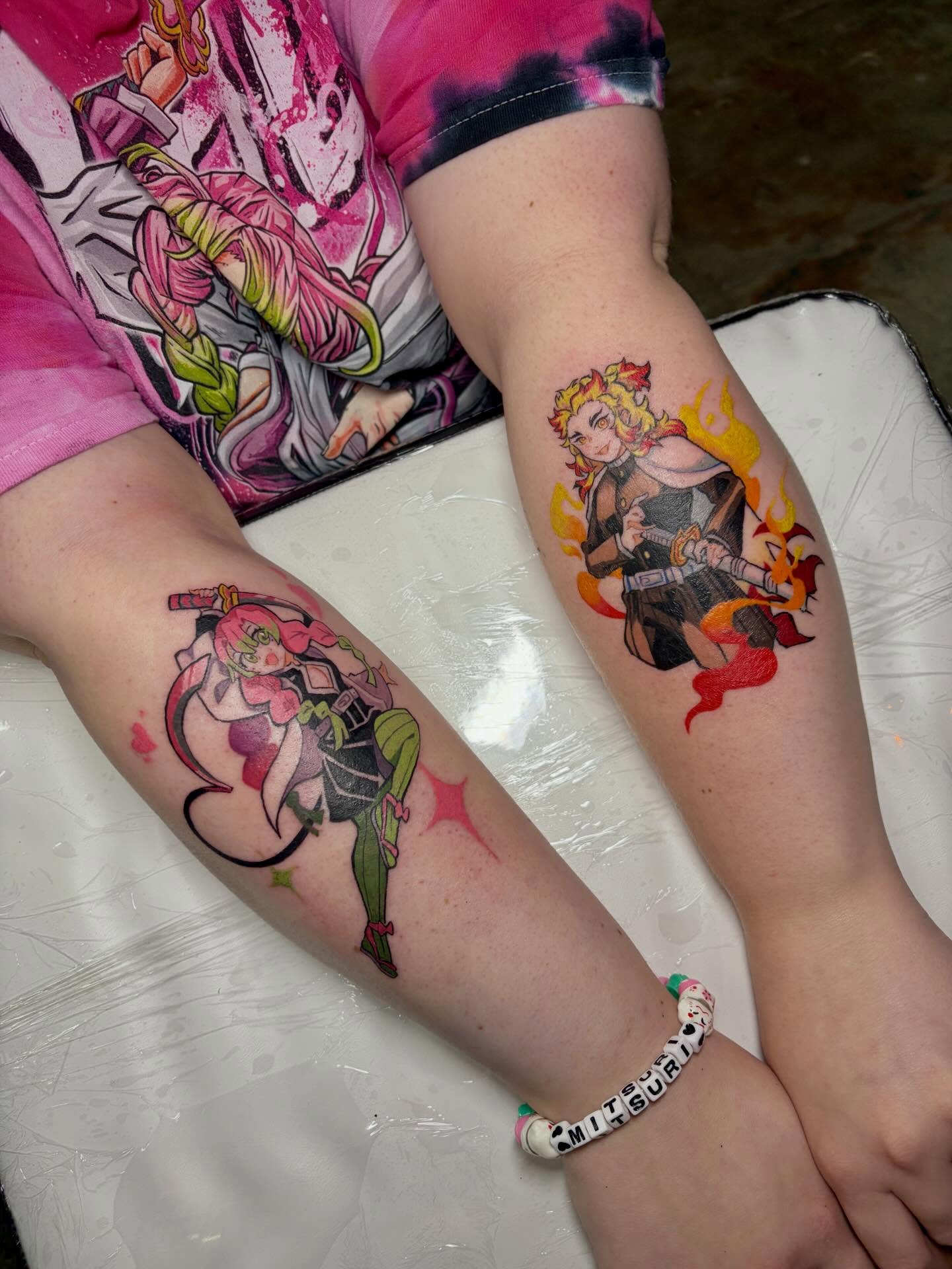 Tattoo by @snowypear_tat — anime, illustrative
