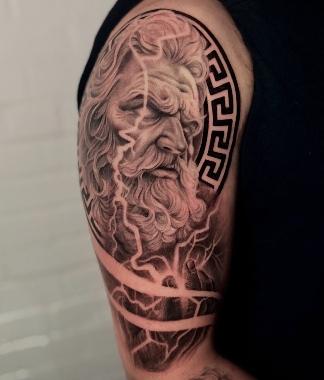 Tattoo by @tattoosbybradi — realism, black_and_grey