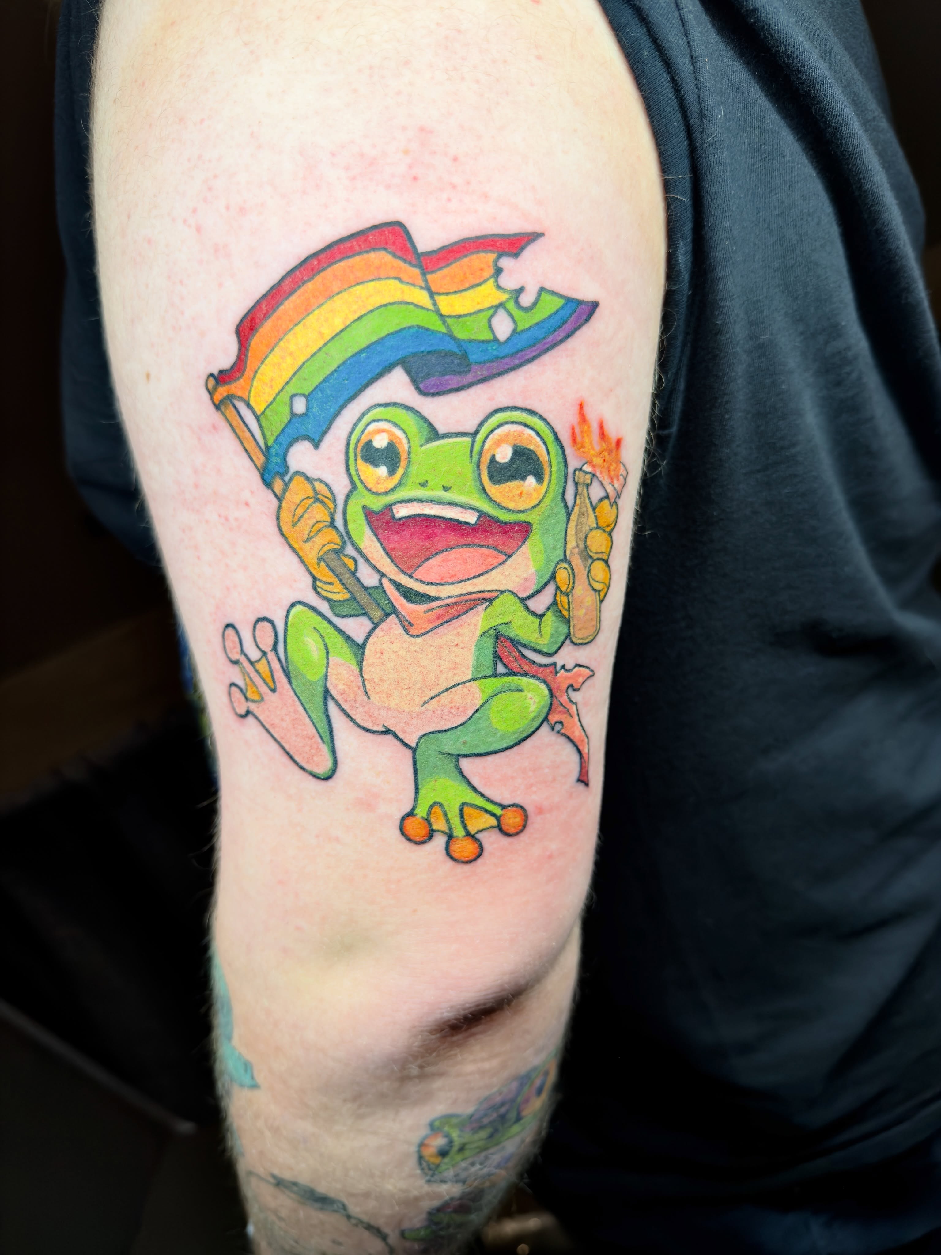 Tattoo by @ericalambert_ink — new_school, illustrative