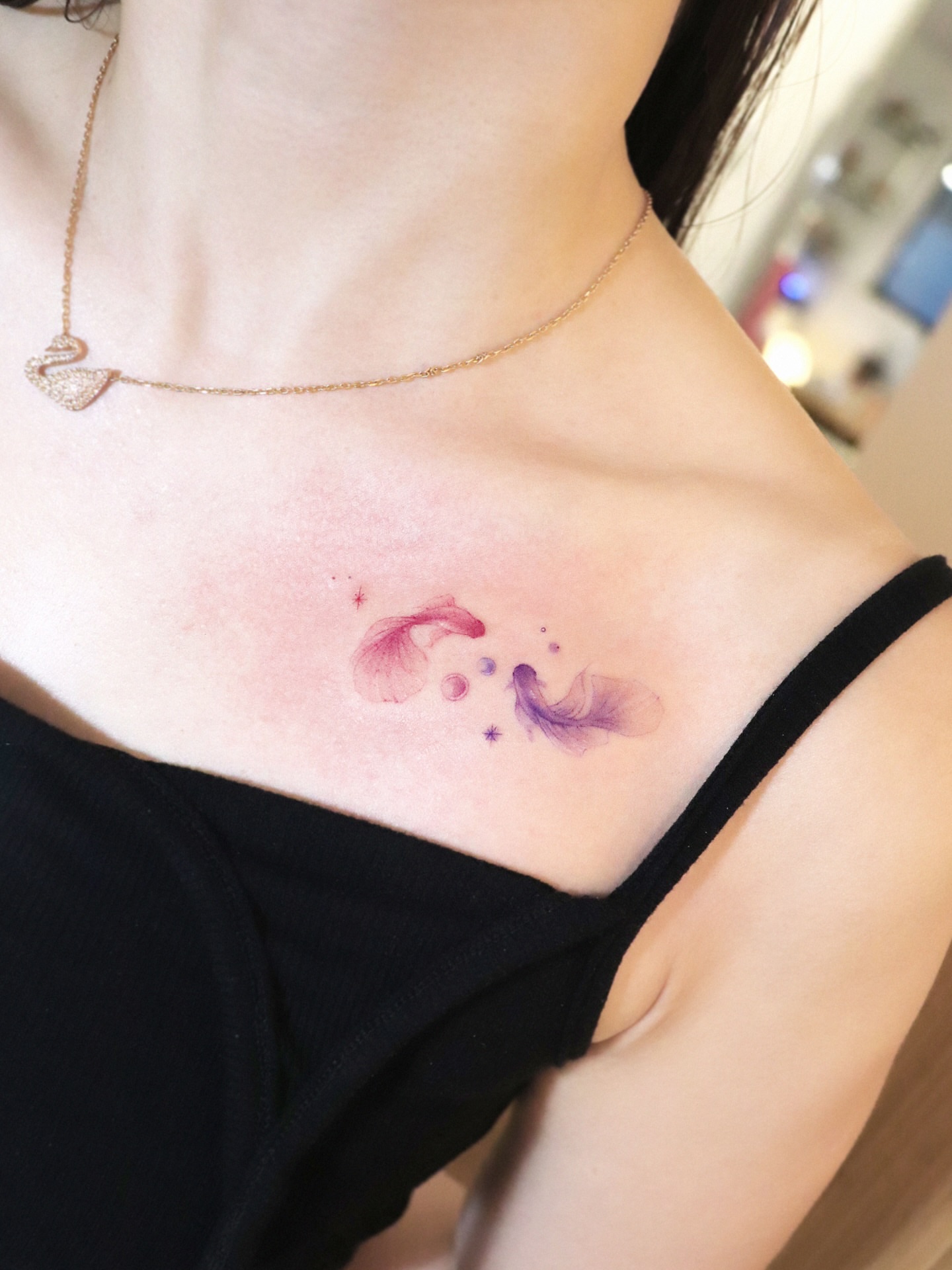 Tattoo by @vanilla__tattoo — watercolor
