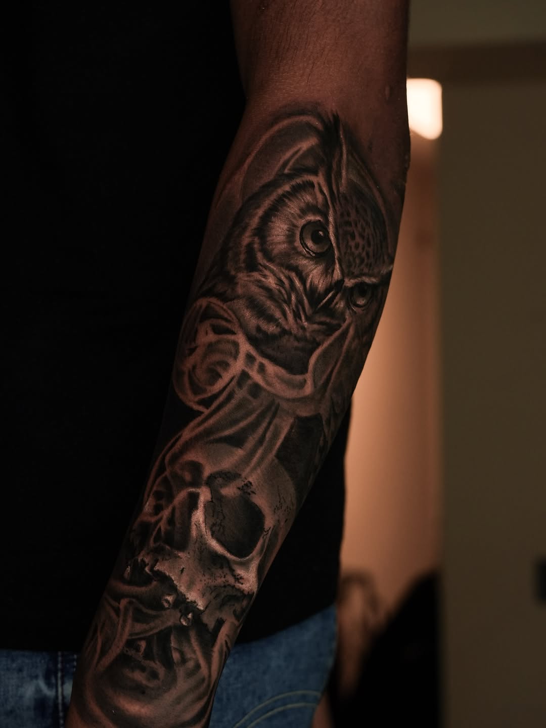 Tattoo by @aistetattoo — realism, black_and_grey