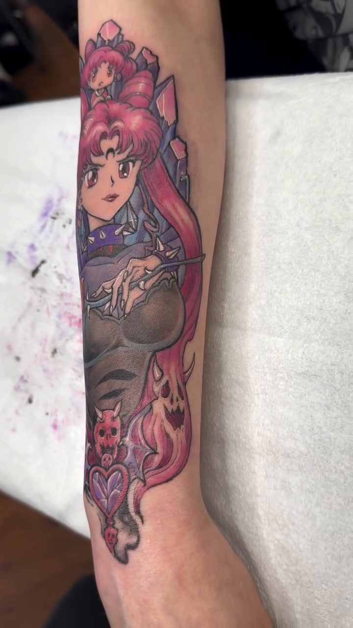Tattoo by @tattoos.are.for.scumbags — anime
