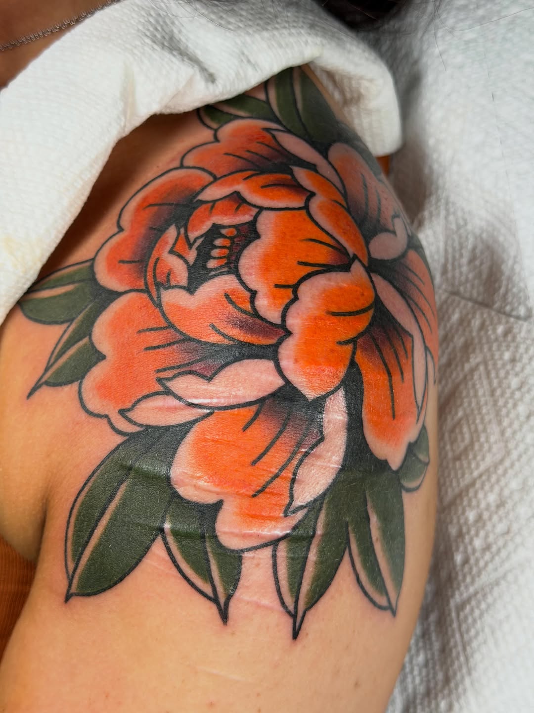 Tattoo by @aprilflowerstattoo โ american_traditional