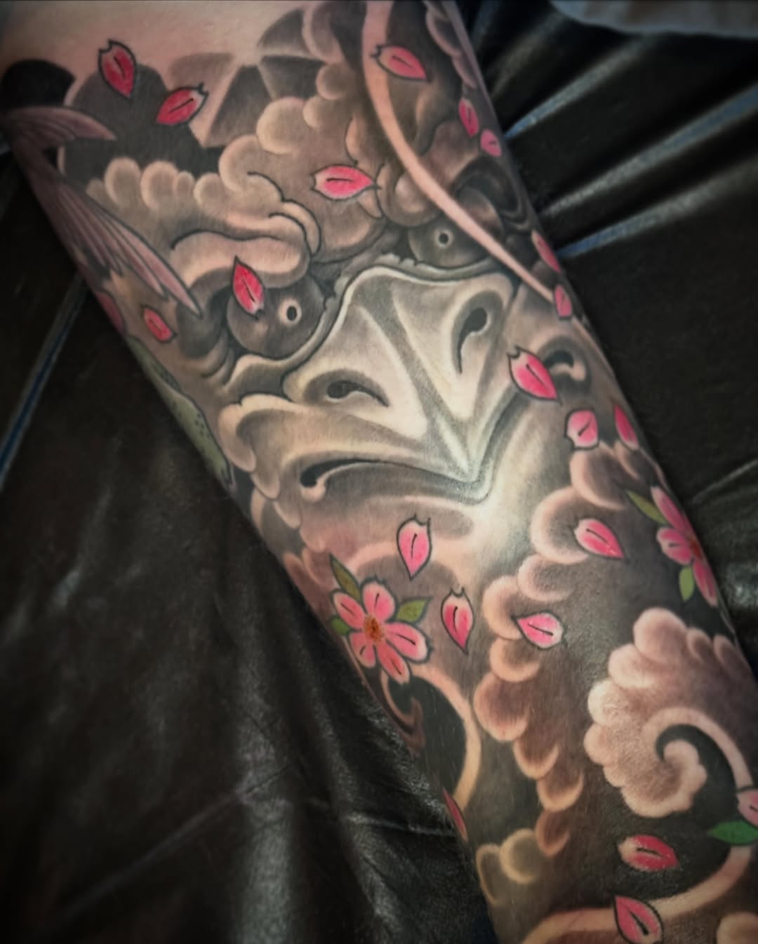 Tattoo by @dominicholmes_art — japanese_irezumi