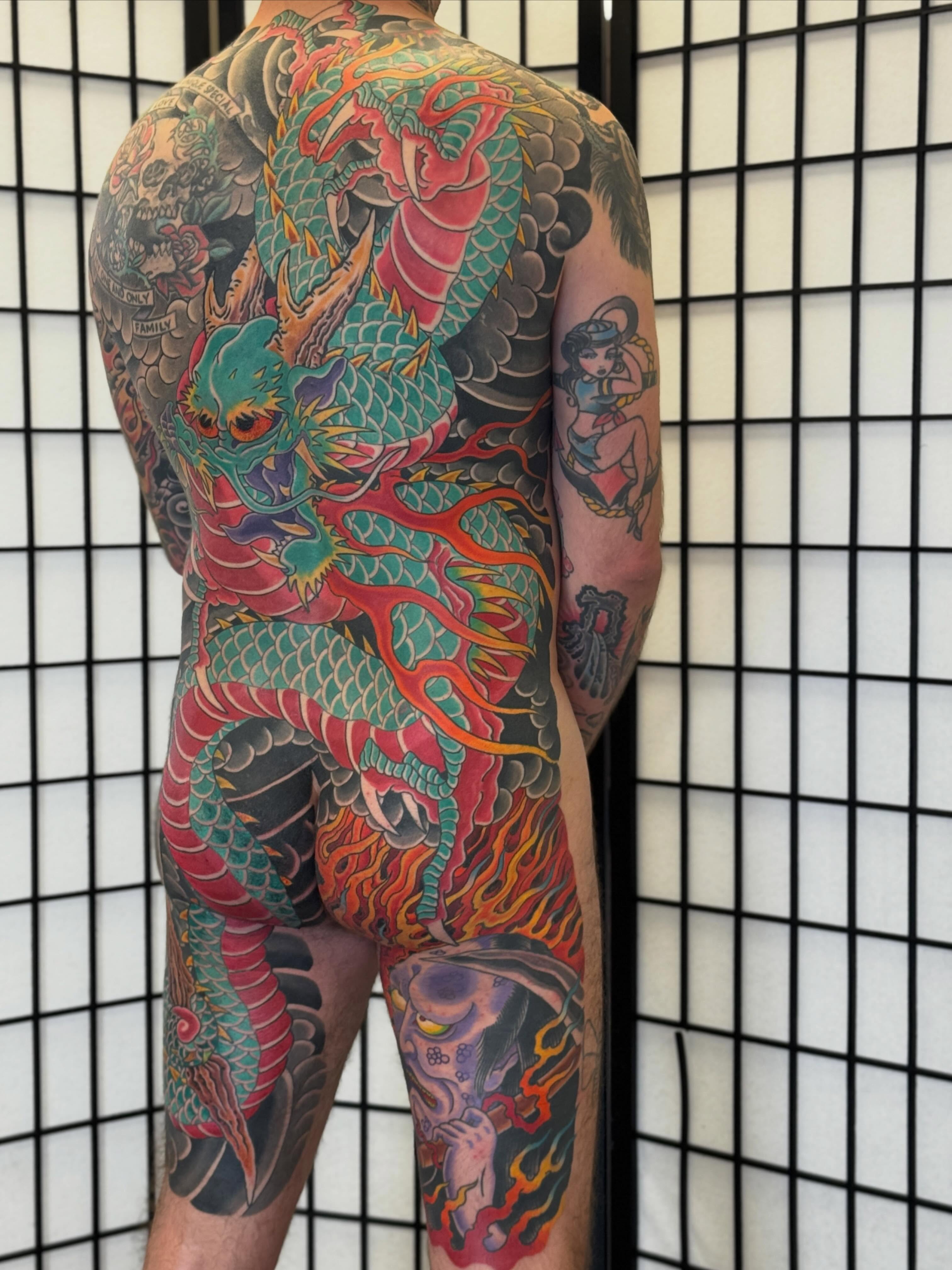 Tattoo by @codyhansontattoos — japanese_irezumi