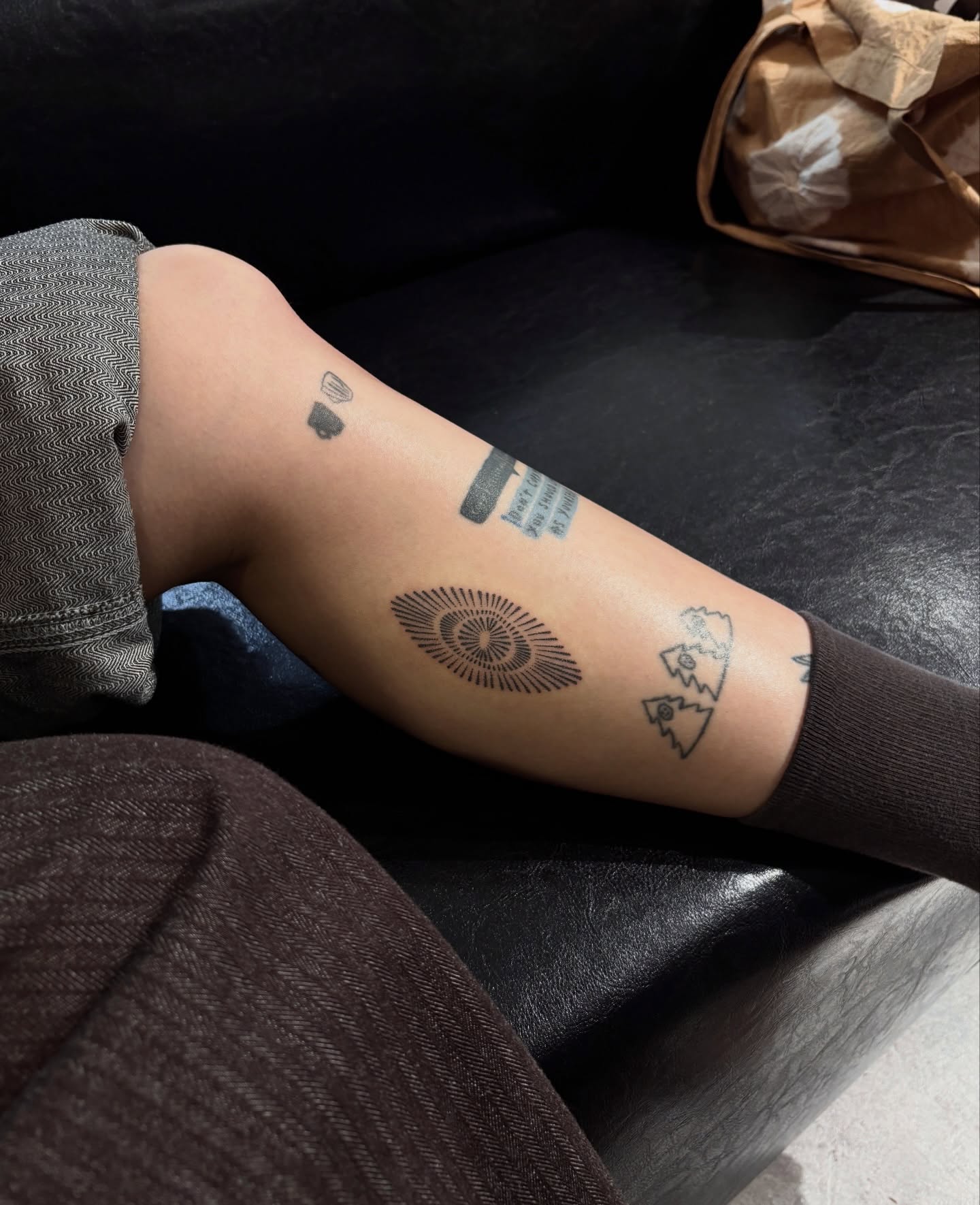 Tattoo by @aaaaaaaayotime — dotwork