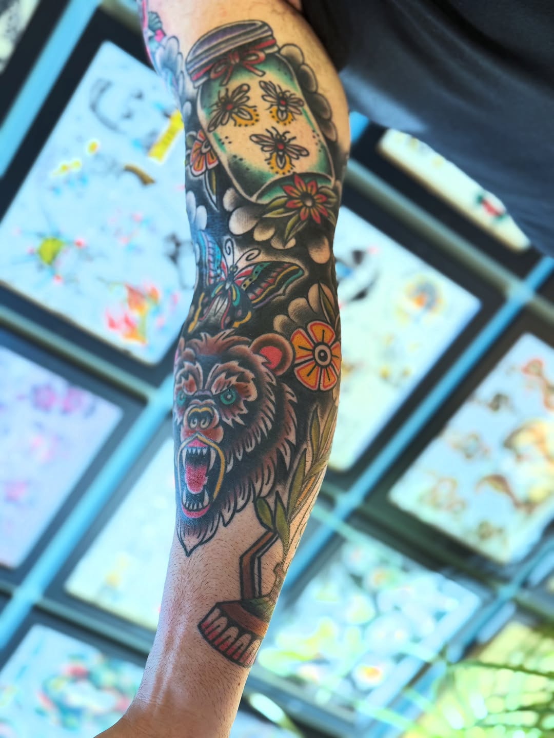 Tattoo by @shannontattooer — american_traditional, neo_traditional