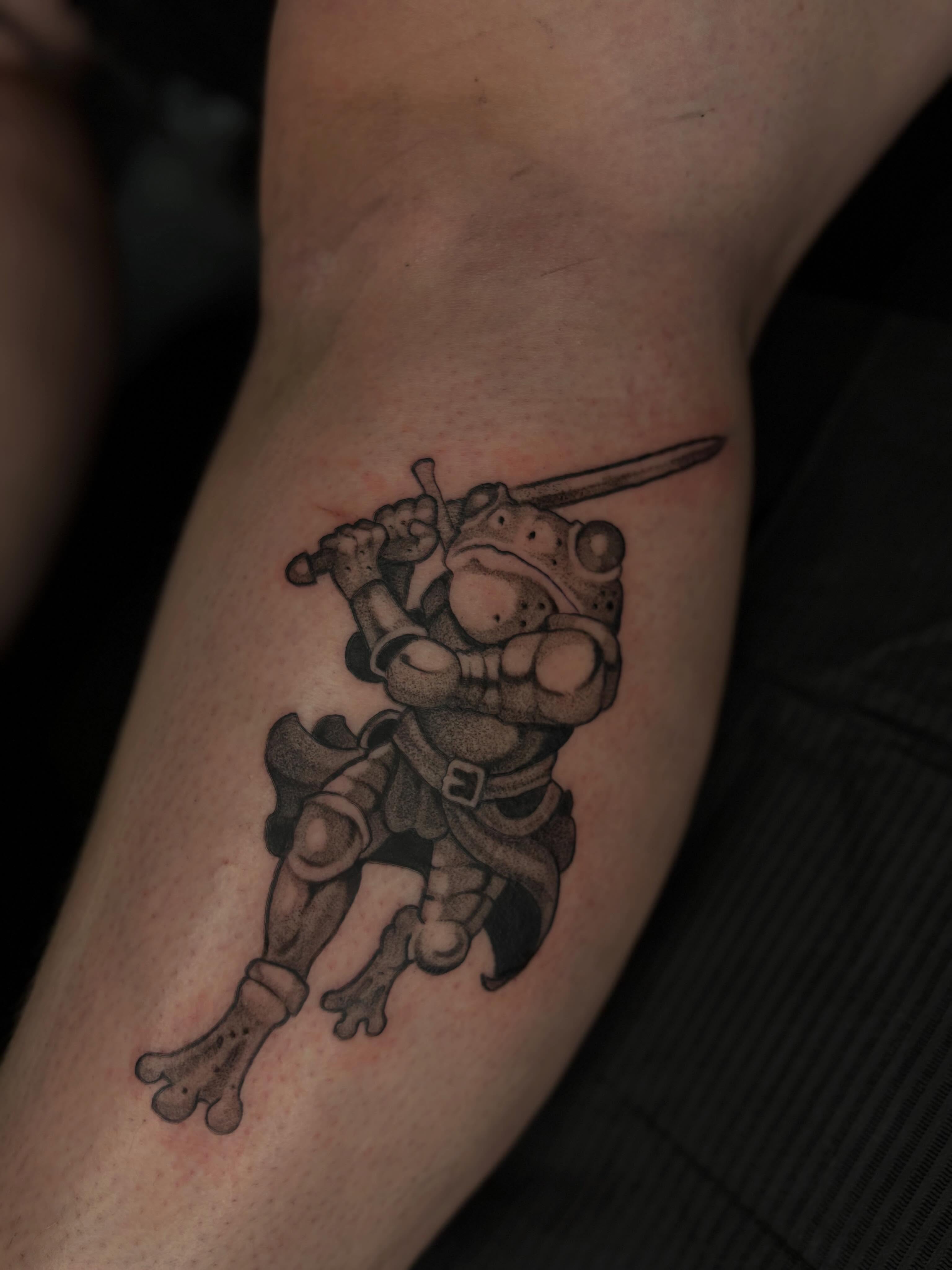 Tattoo by @seanbaldwintattoos — black_and_grey