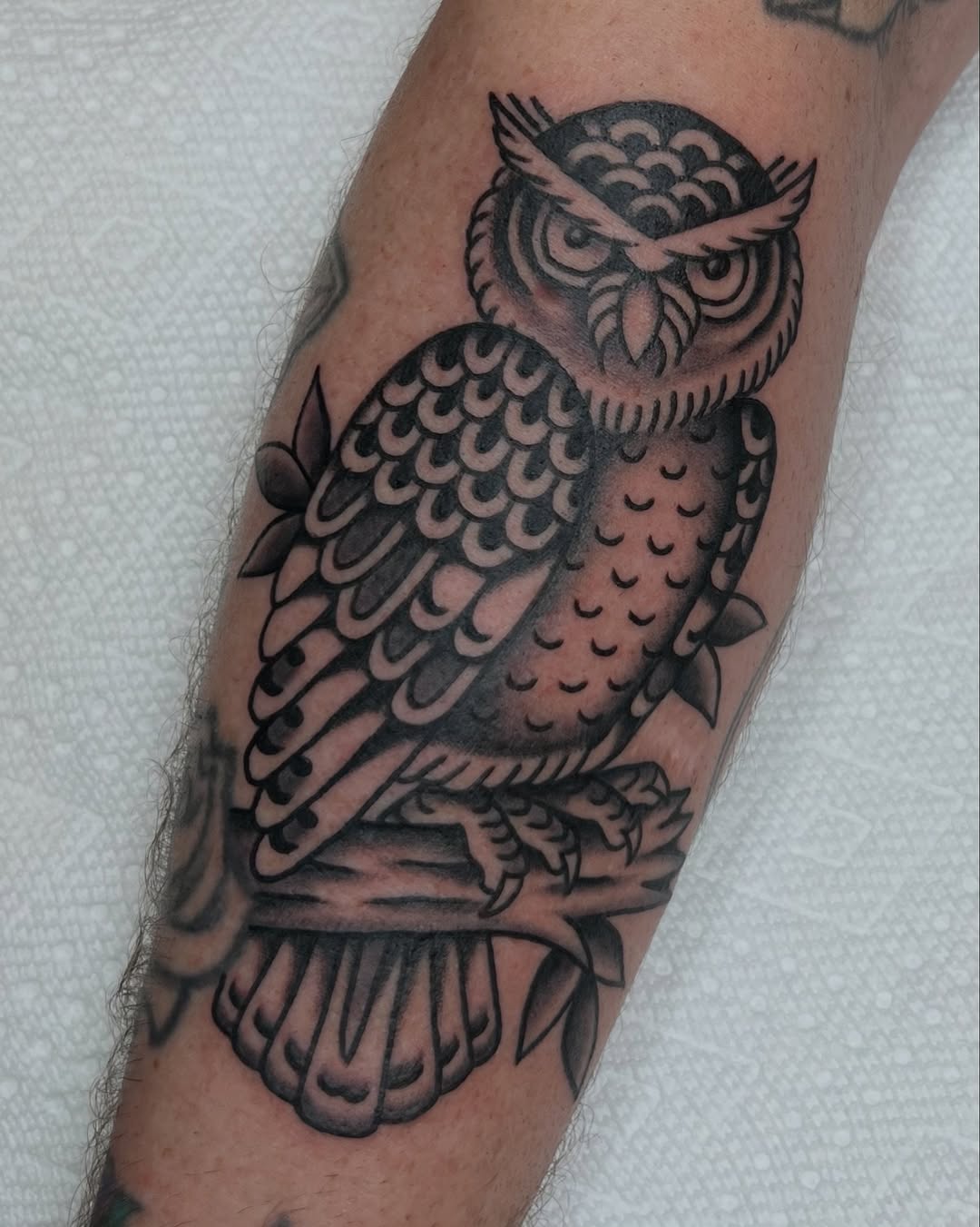 Tattoo by @brianvisser — american_traditional, black_and_grey