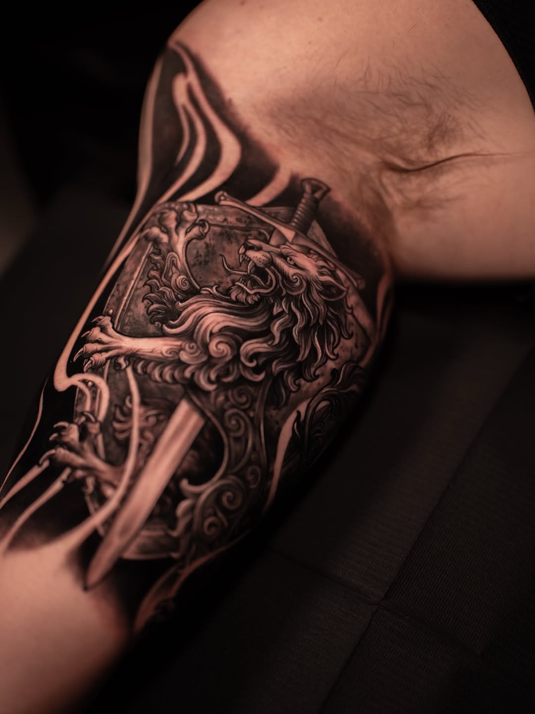 Tattoo by @andretattoostx β realism, black_and_grey