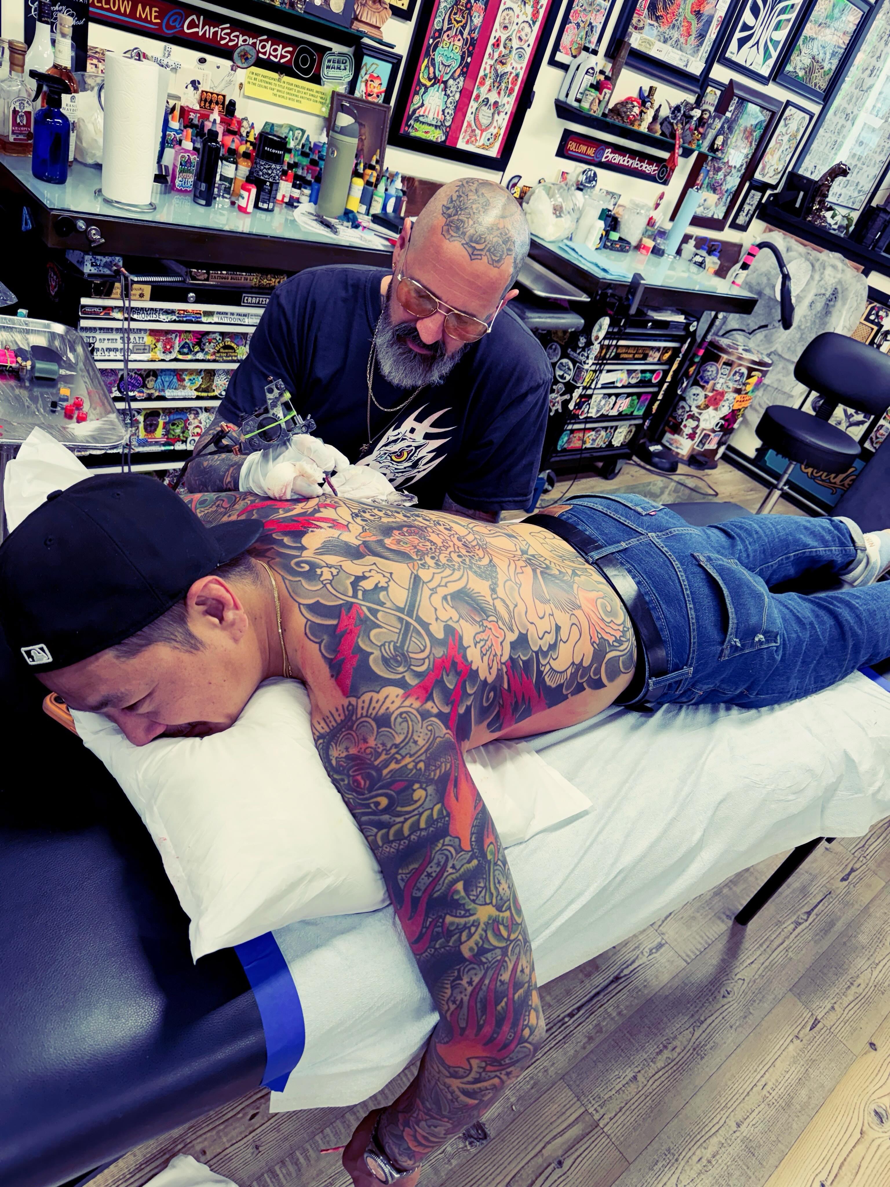 Tattoo by @chrisspriggs — japanese_irezumi