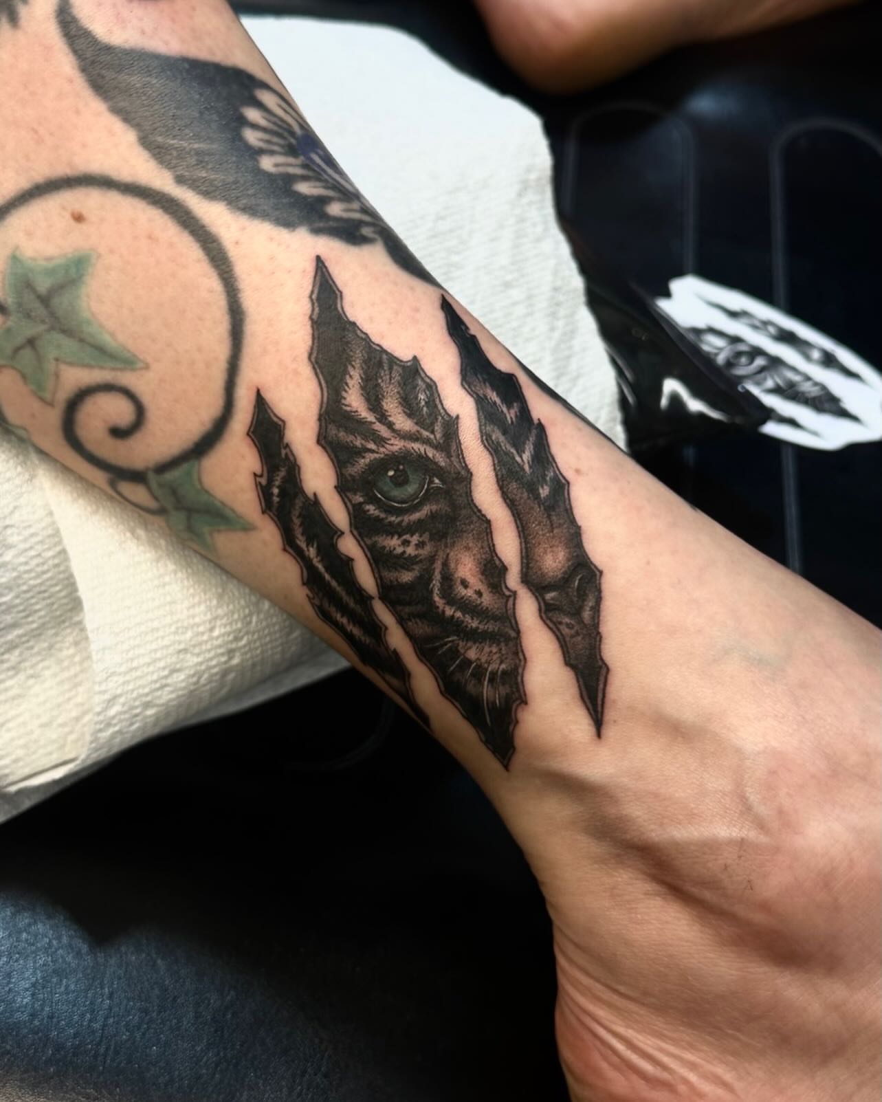Tattoo by @lexjjart — black_and_grey, realism