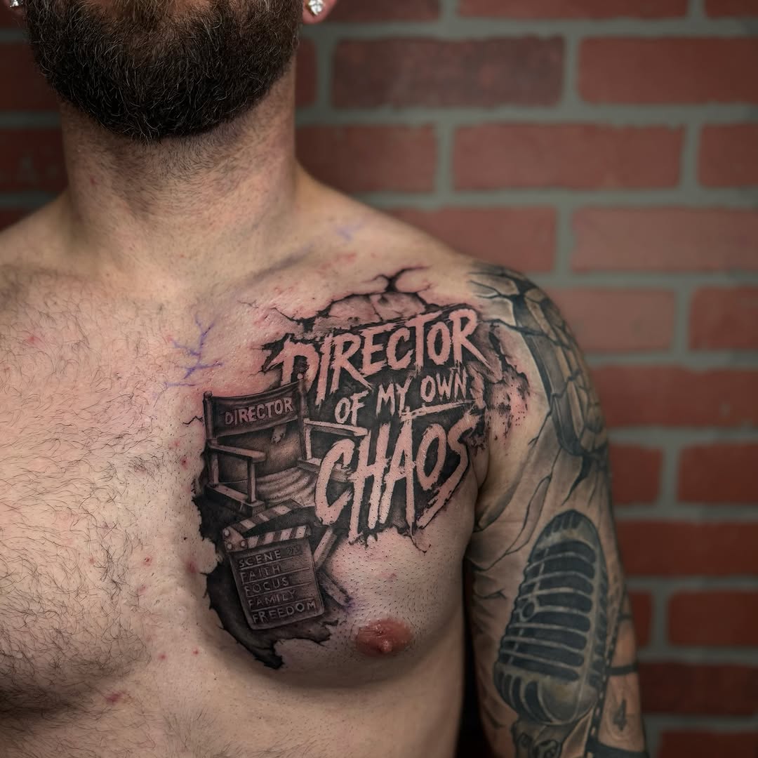 Tattoo by @jocelyntattoos — lettering_script, black_and_grey
