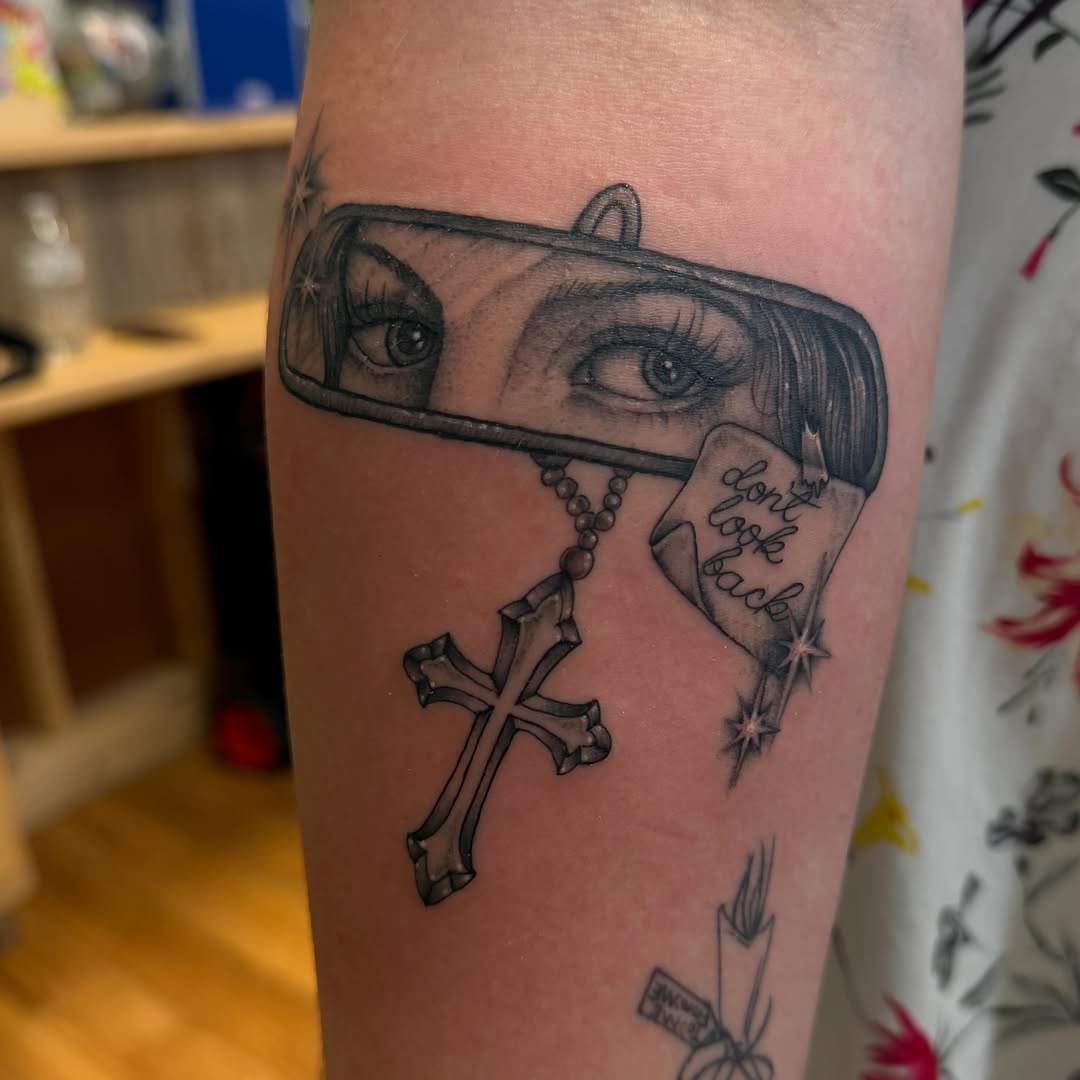 Realism tattoo on the forearm by Madilynn Klassen