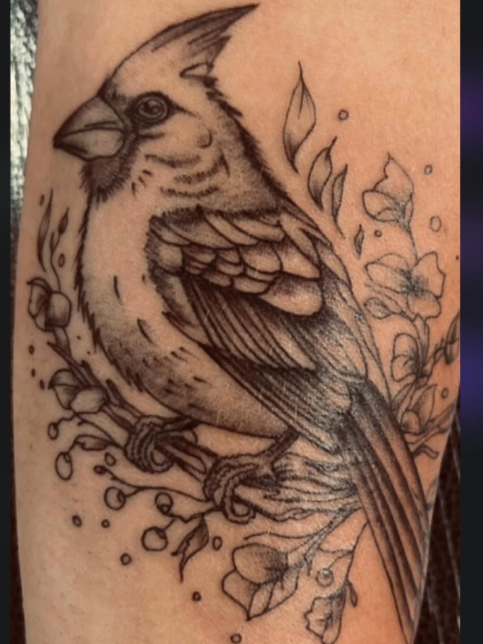 Tattoo by @alexandernichols916 — black_and_grey