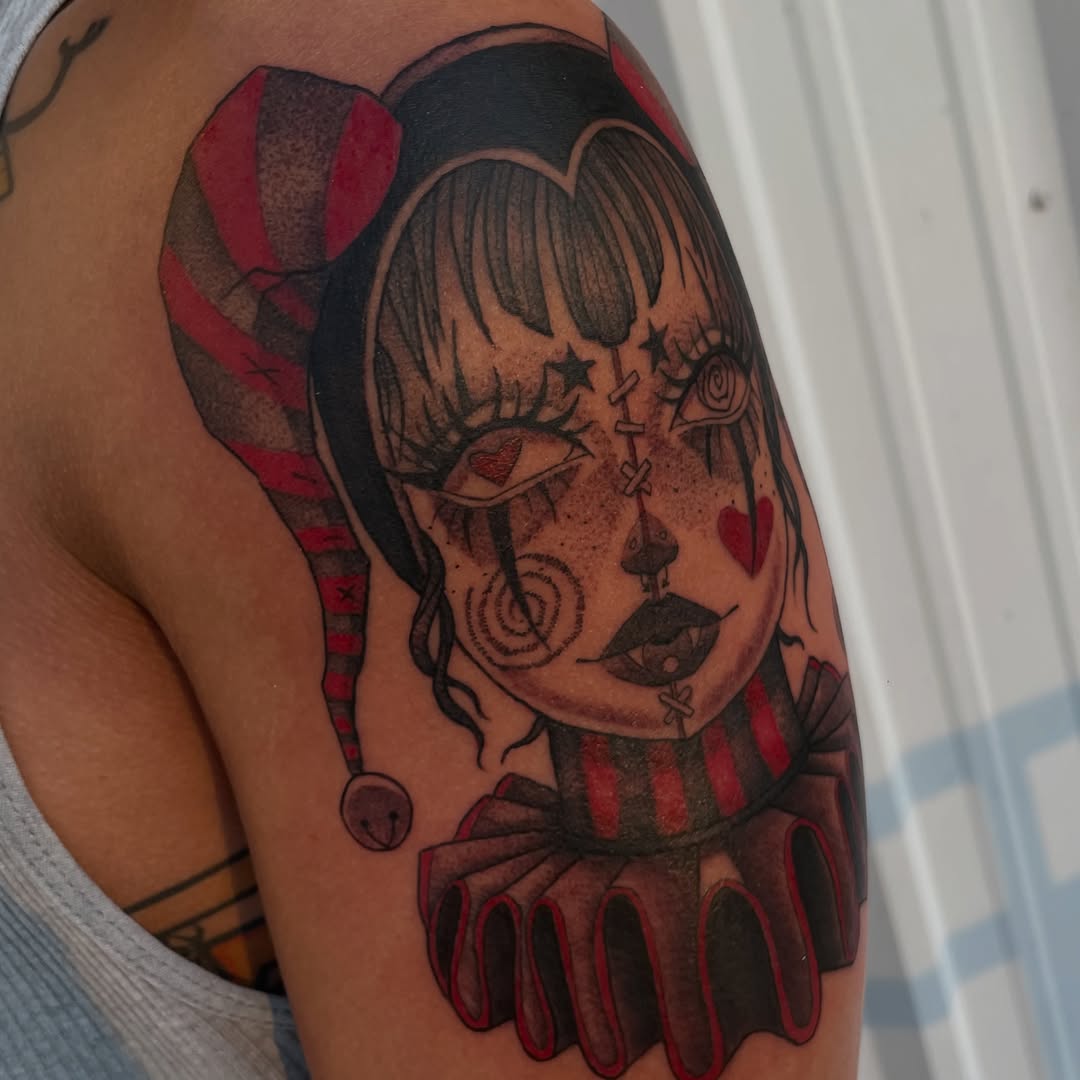 Tattoo by @katstattooth — neo_traditional, dark_realism