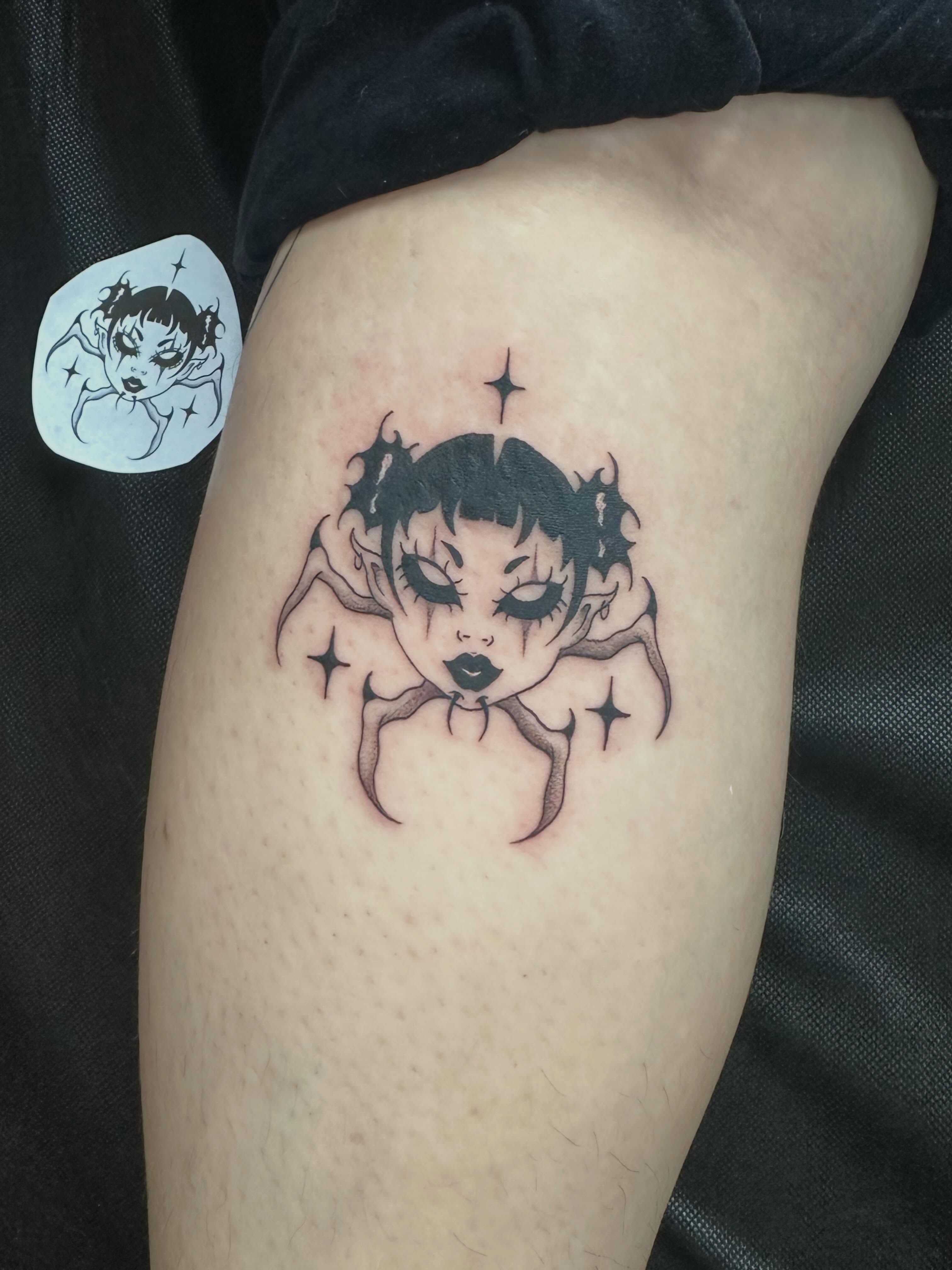 Tattoo by @ooey.gooey.tattooey — dark_realism