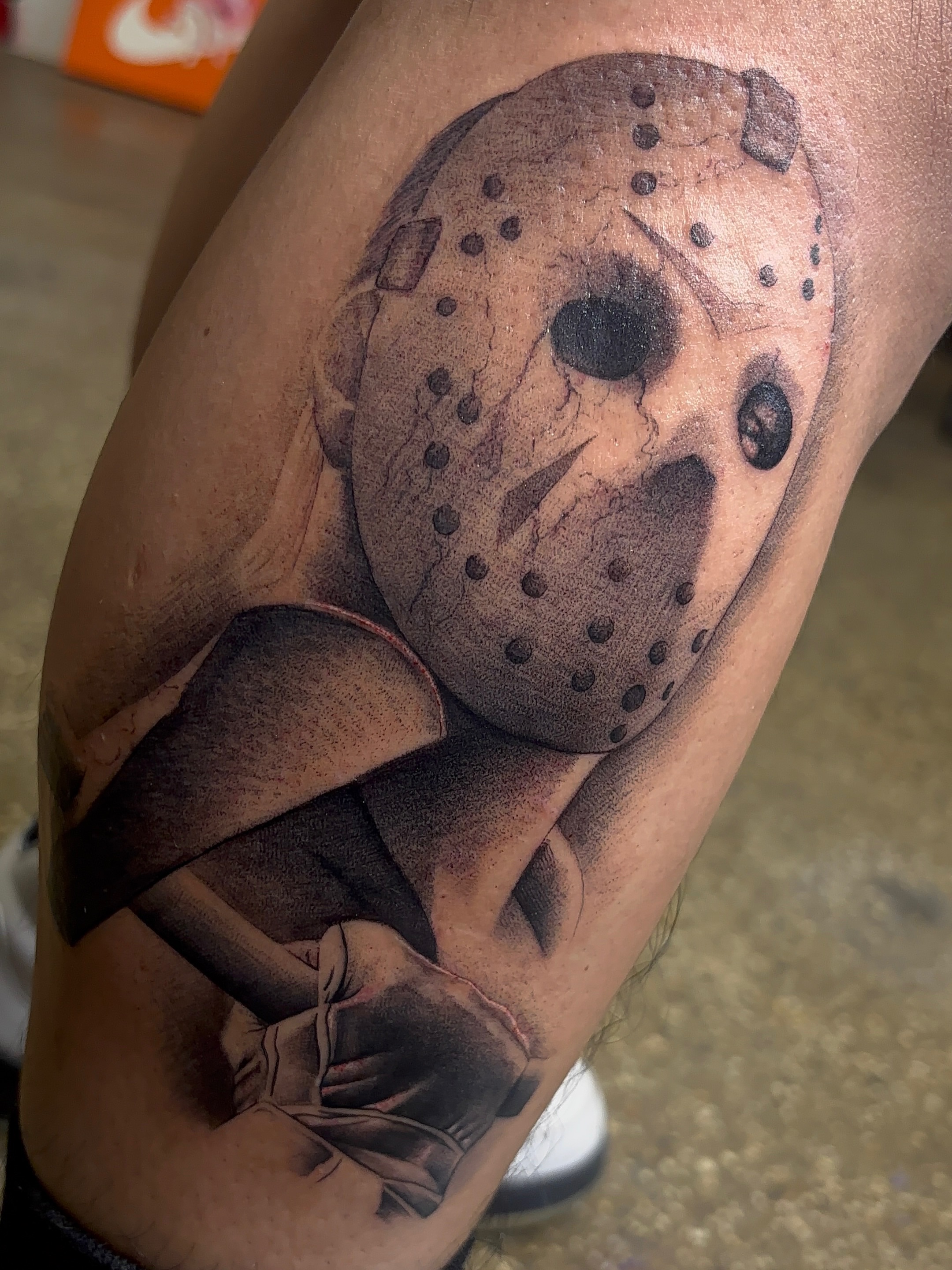 Tattoo by @divineink_nyc — dotwork, realism
