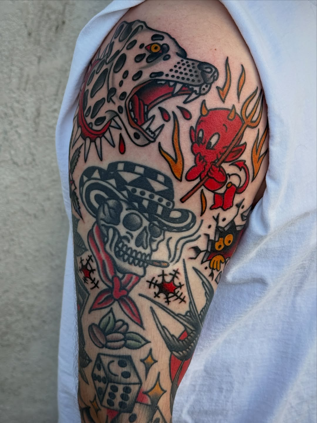 Tattoo by @jordanallentattoo — american_traditional