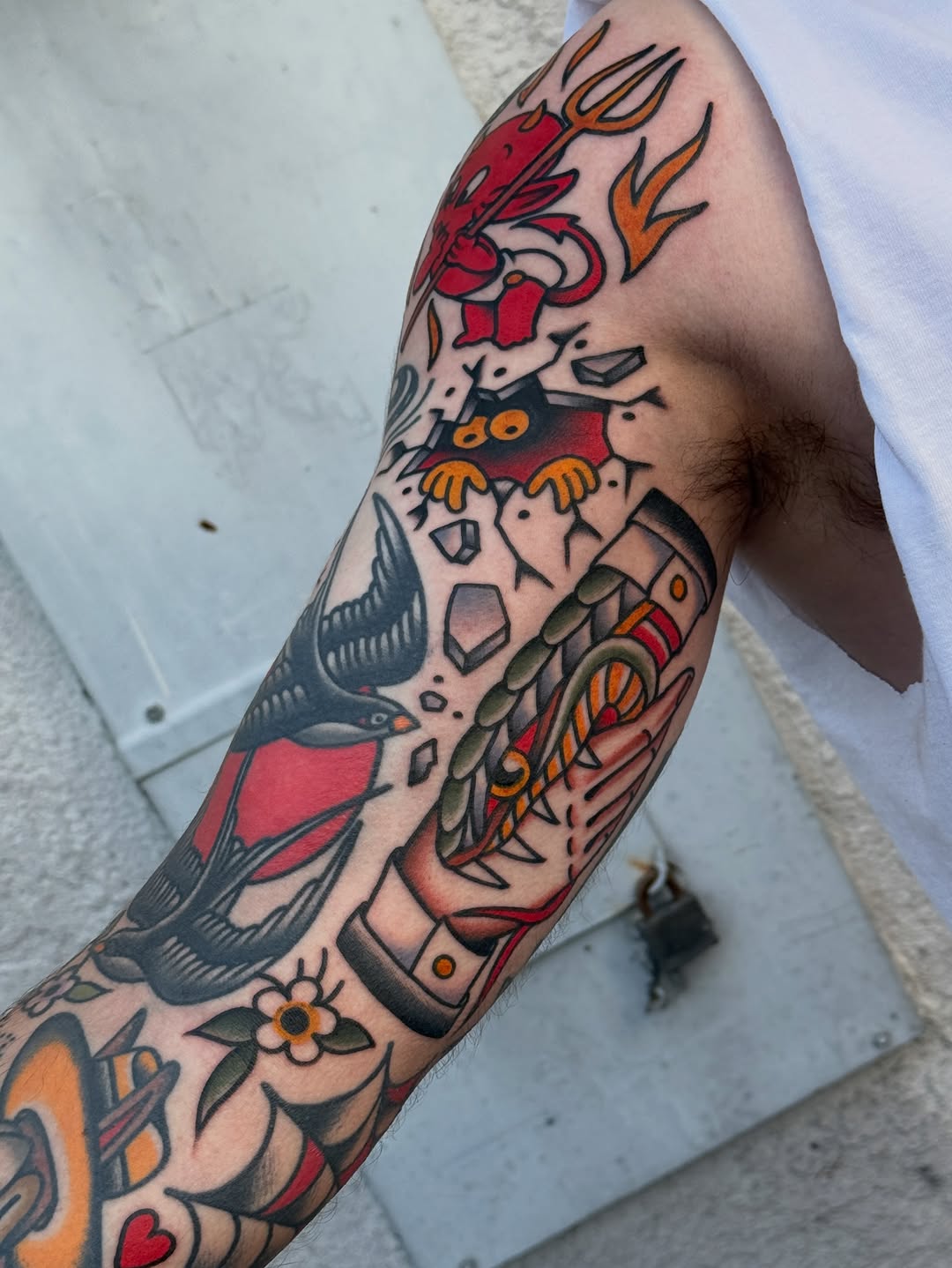 Tattoo by @jordanallentattoo — american_traditional