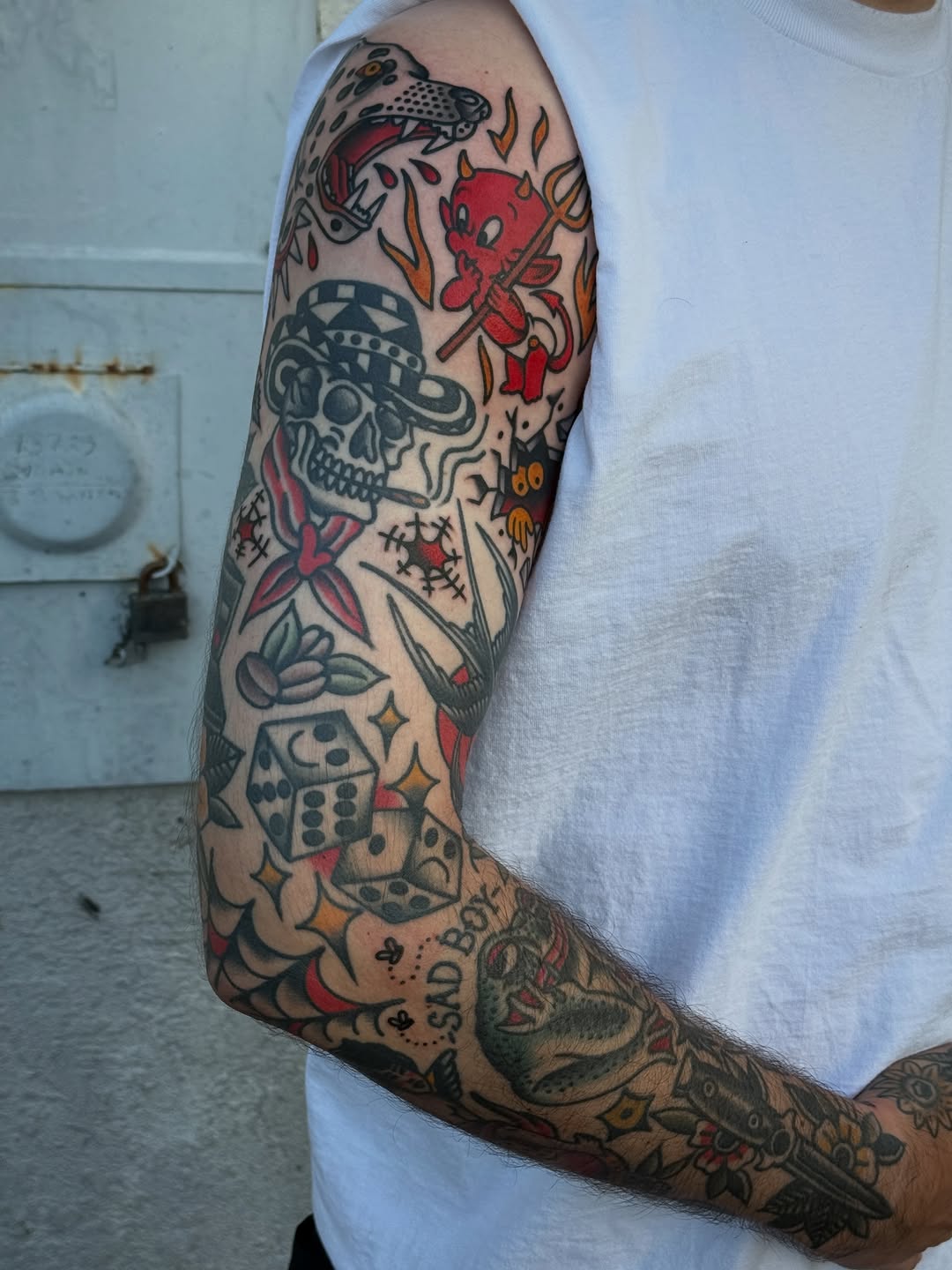 Tattoo by @jordanallentattoo — american_traditional