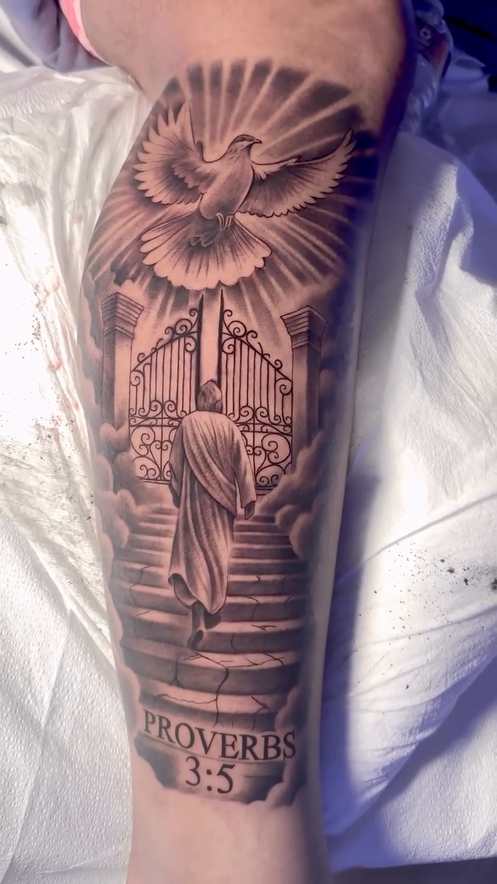 Tattoo by @artfabn — realism, black_and_grey
