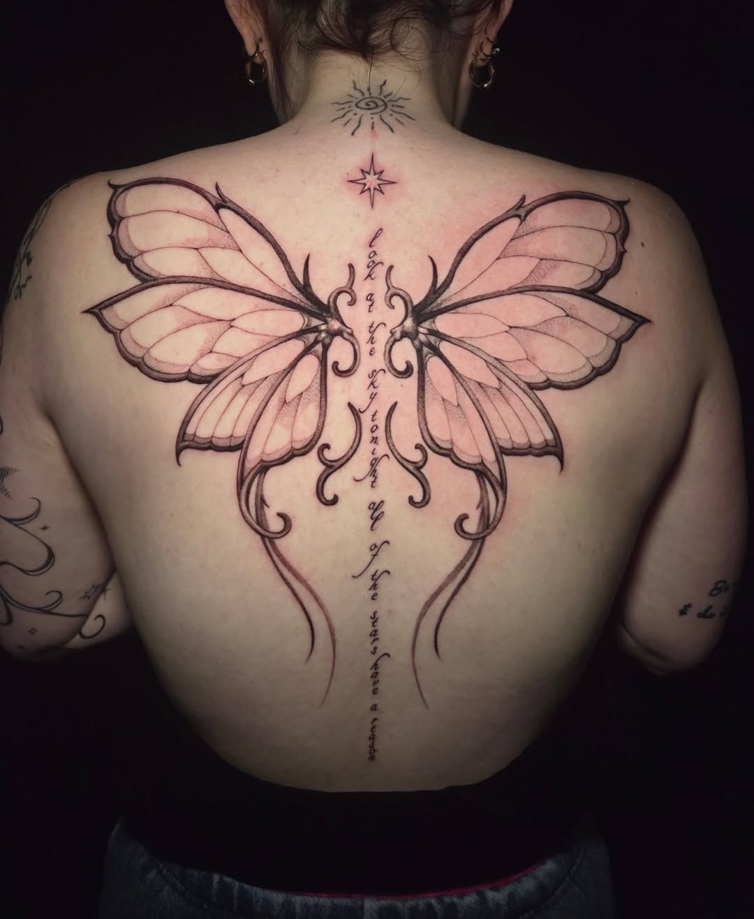 Tattoo by @sydneypaigetattoos — fine_line, lettering_script