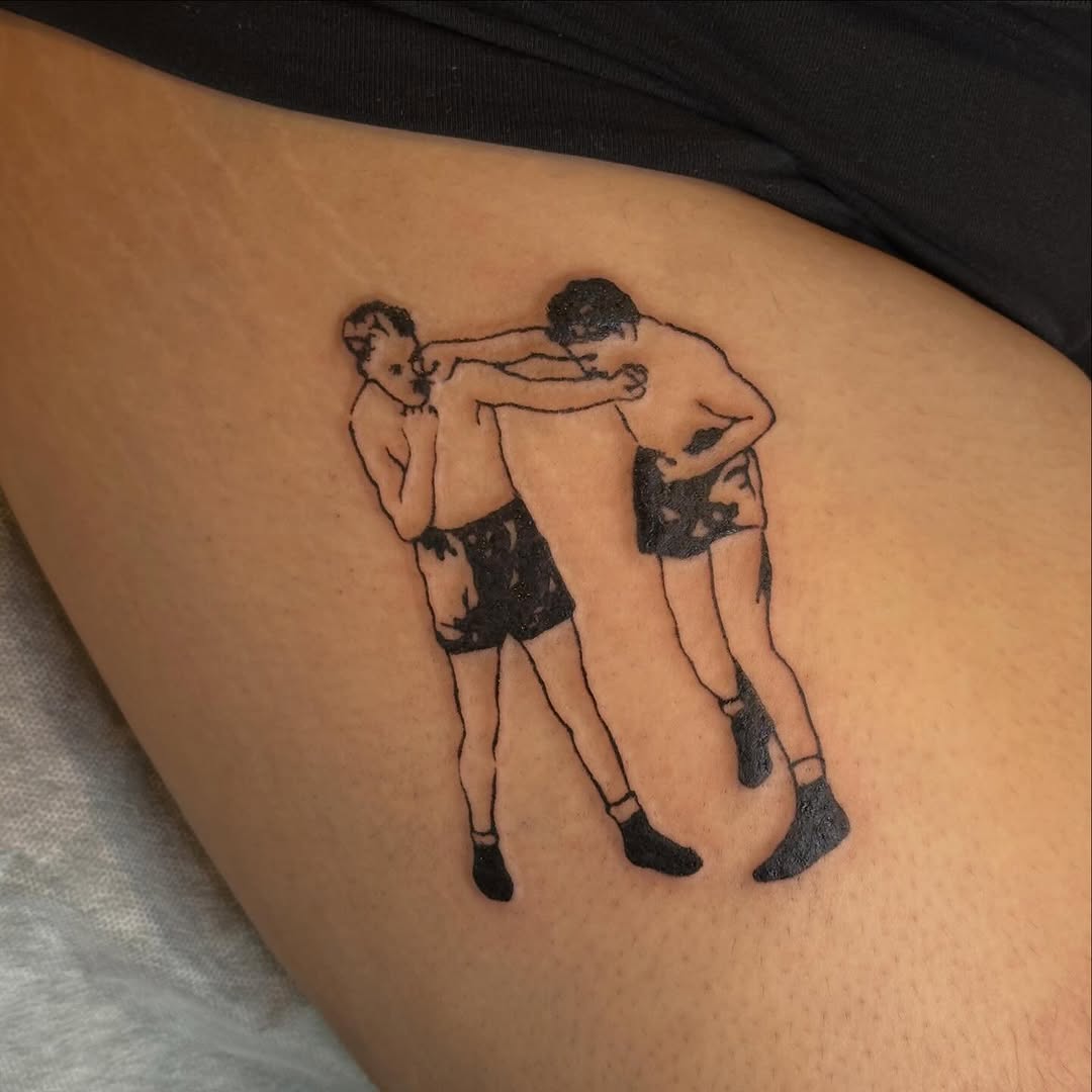 Tattoo by @_vessel_art — ignorant, sketch
