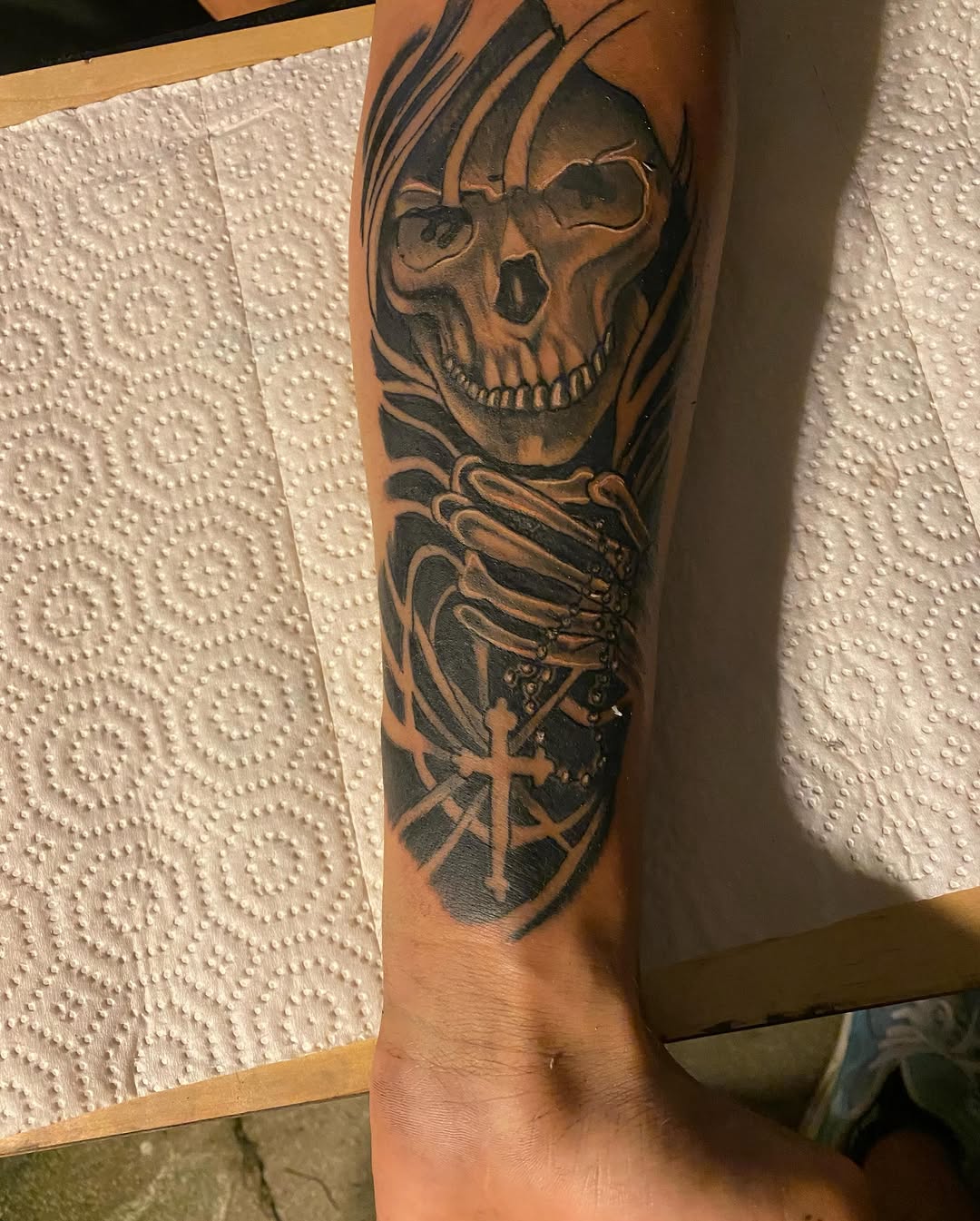 Realism tattoo on the forearm by Tattoos By Mauze