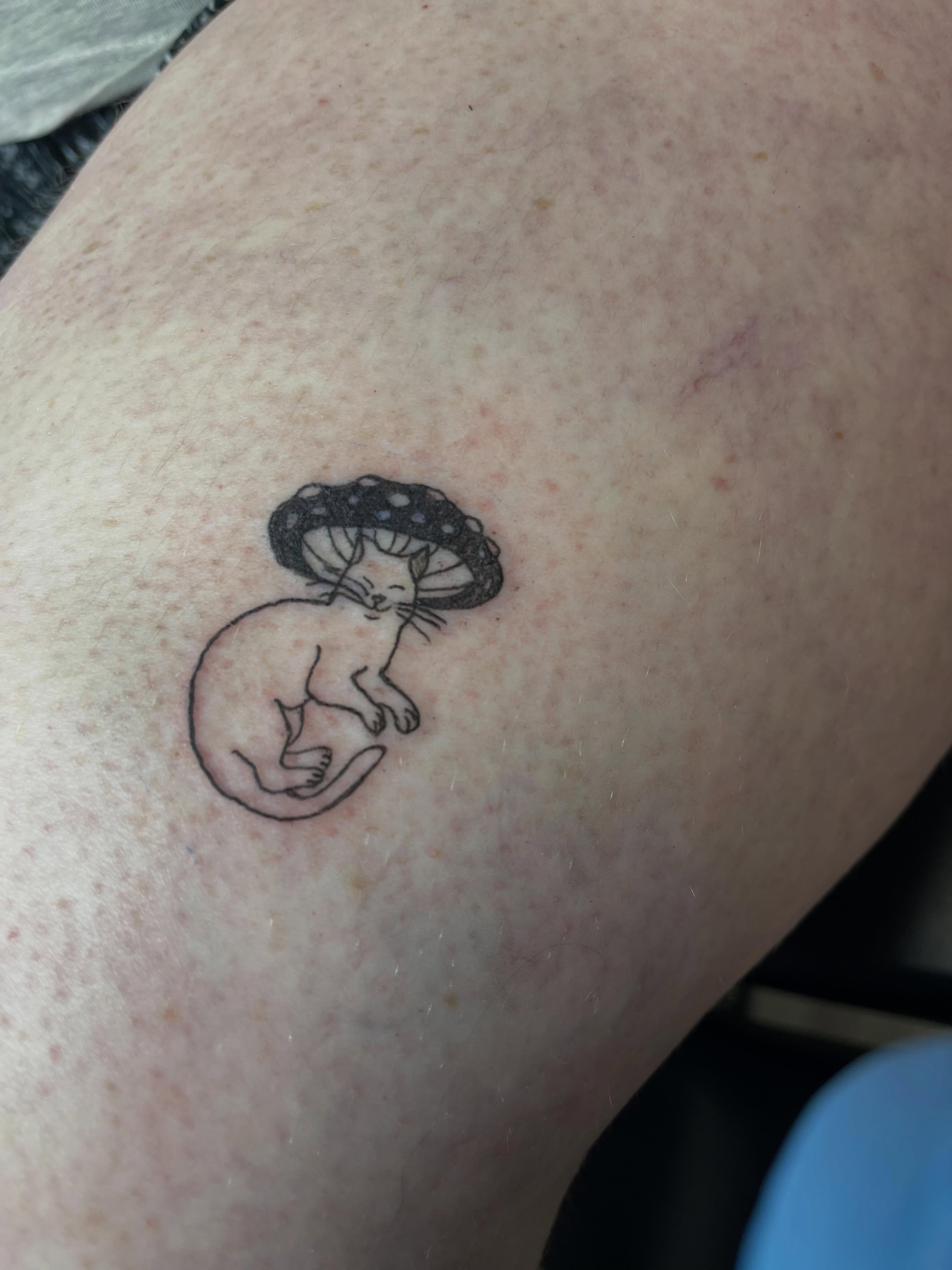 Tattoo by @tattooingren — dotwork
