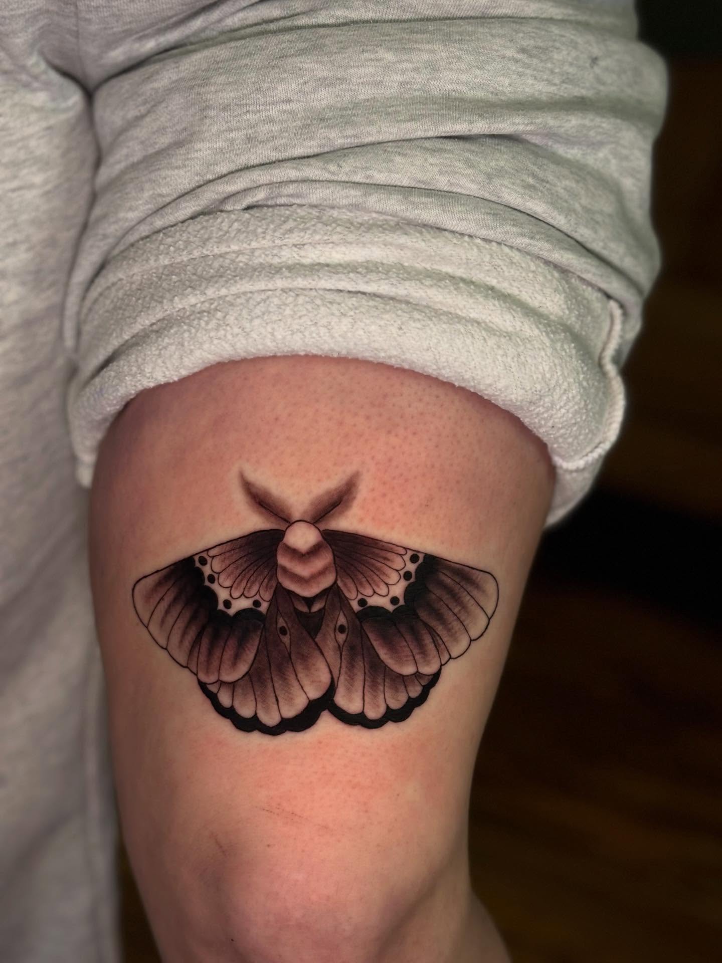 Tattoo by @tattoosbyjonb — black_and_grey