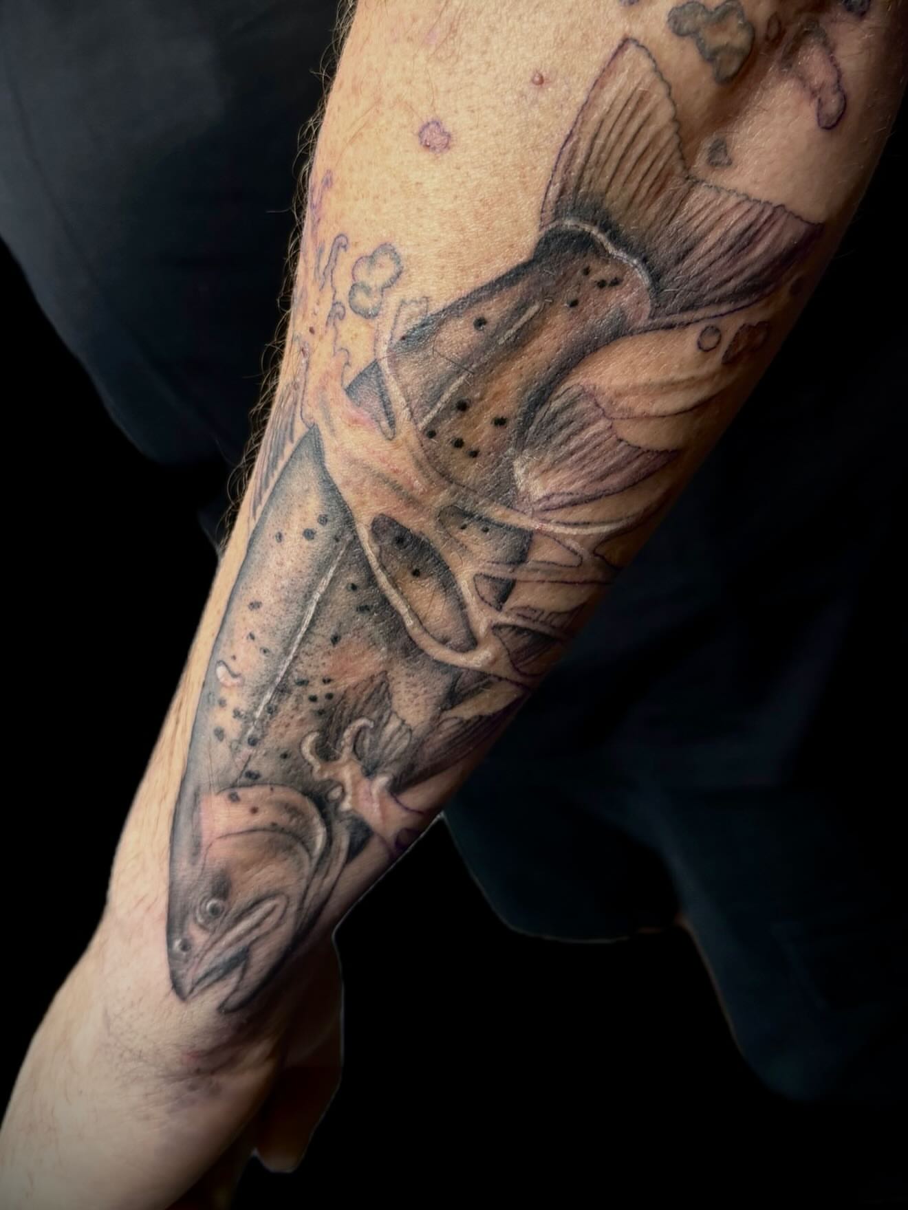 Tattoo by @_theinkwitch_ — realism, dotwork