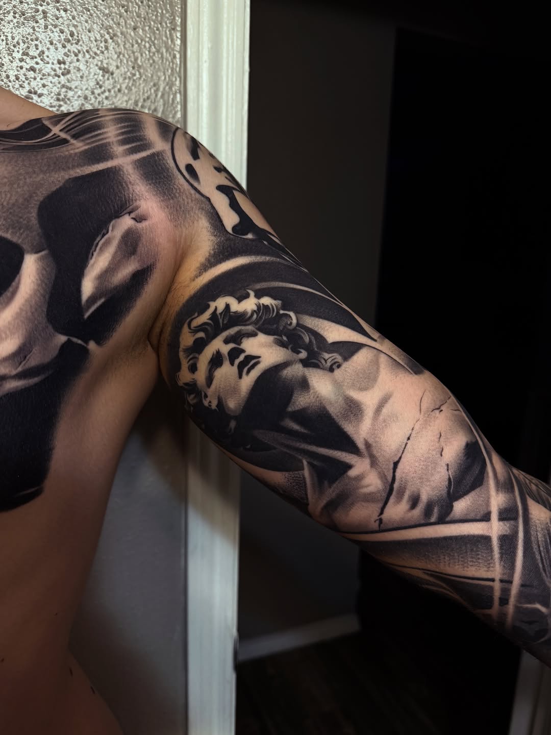 Tattoo by @xaviersalinastats β black_and_grey, realism