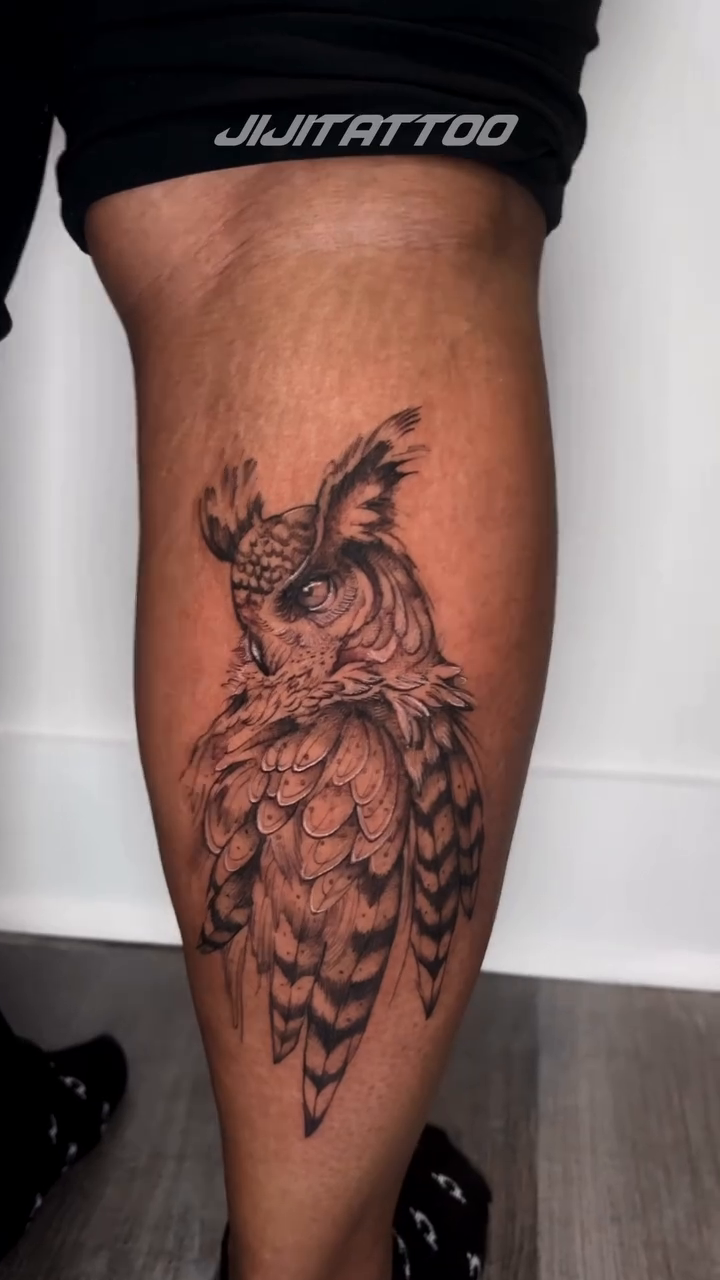 Tattoo by @jijitattoo — realism, black_and_grey