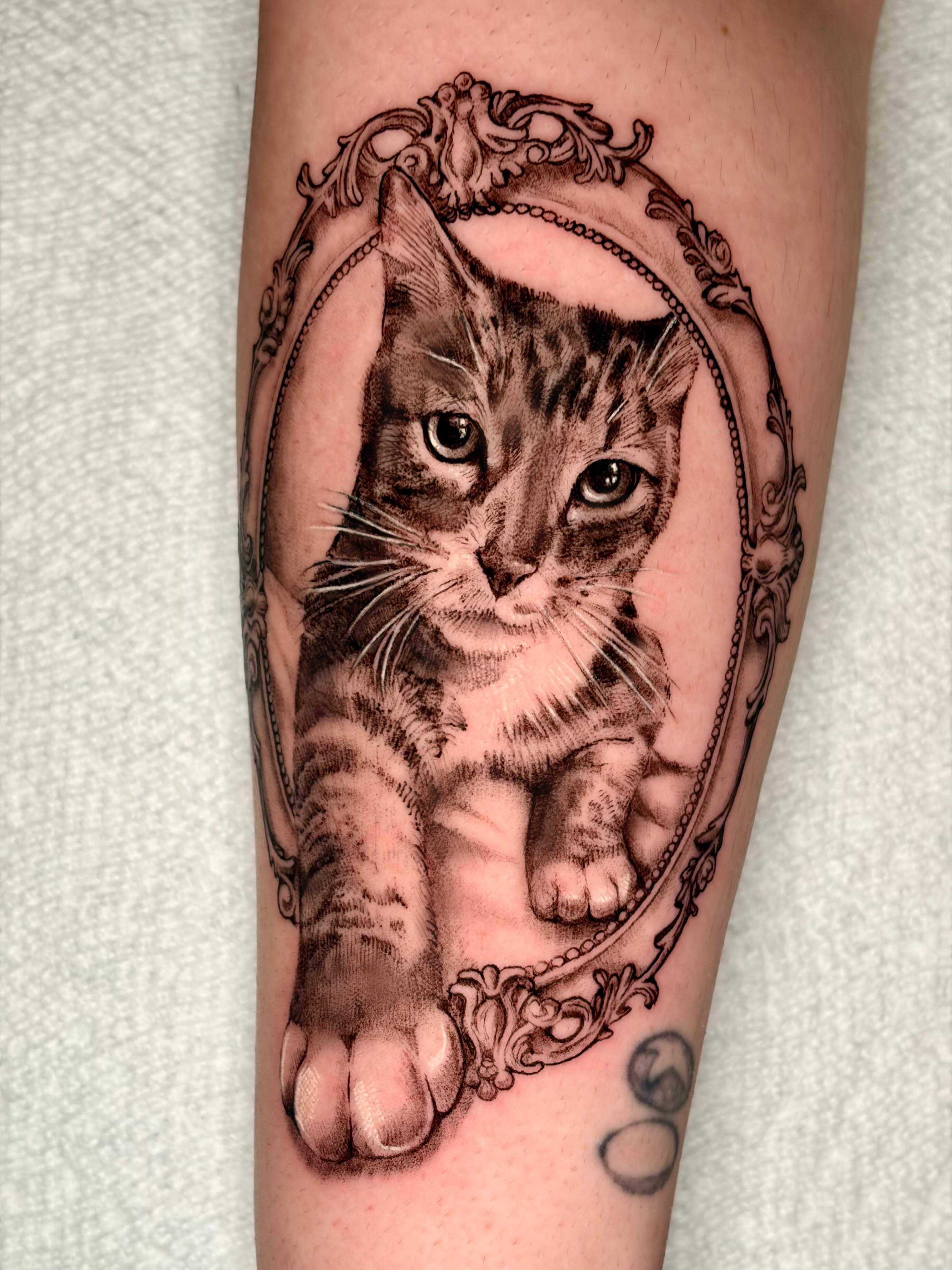 Tattoo by @cherryladyink — realism