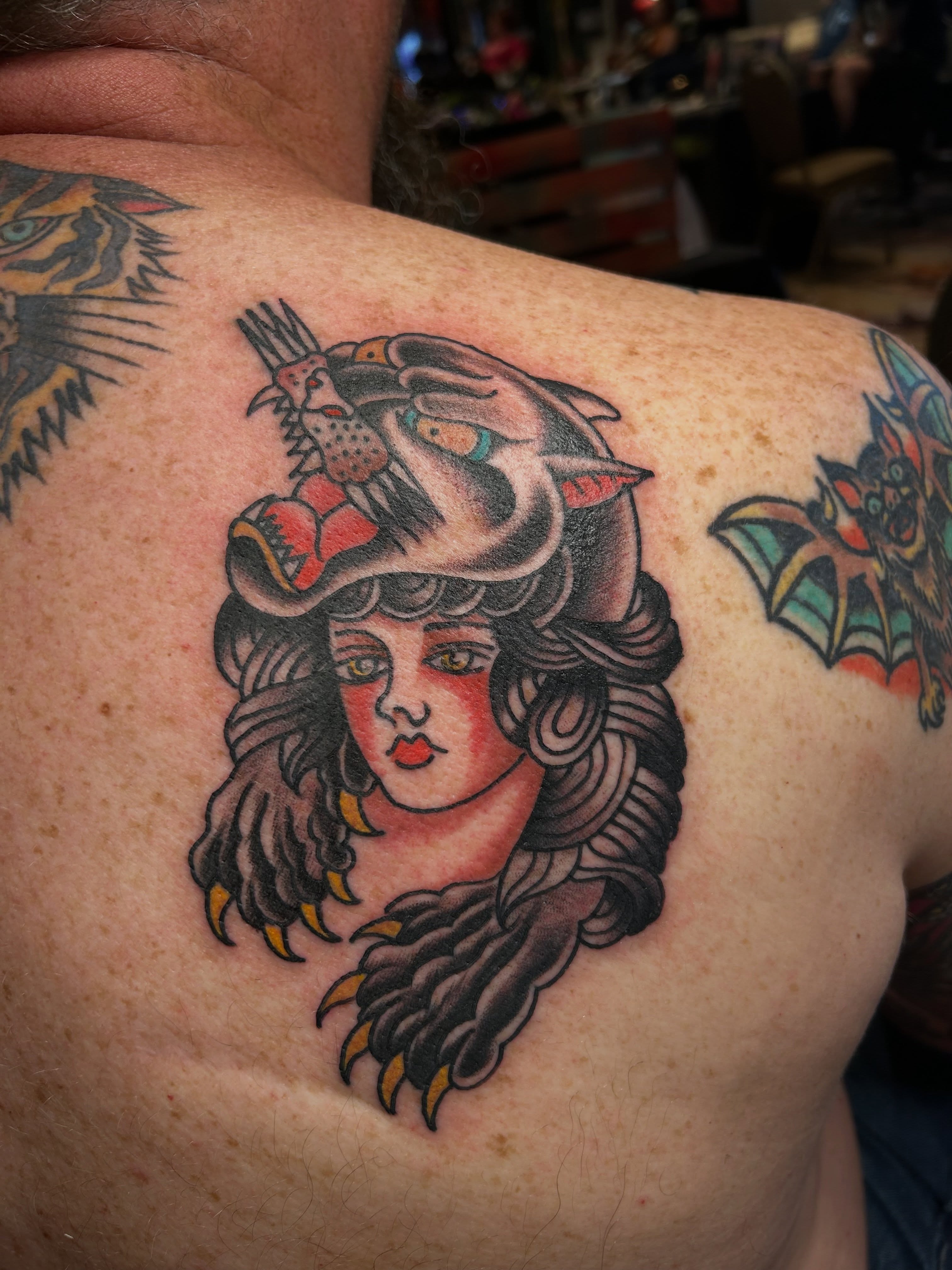 Tattoo by @esaconytattoo — american_traditional