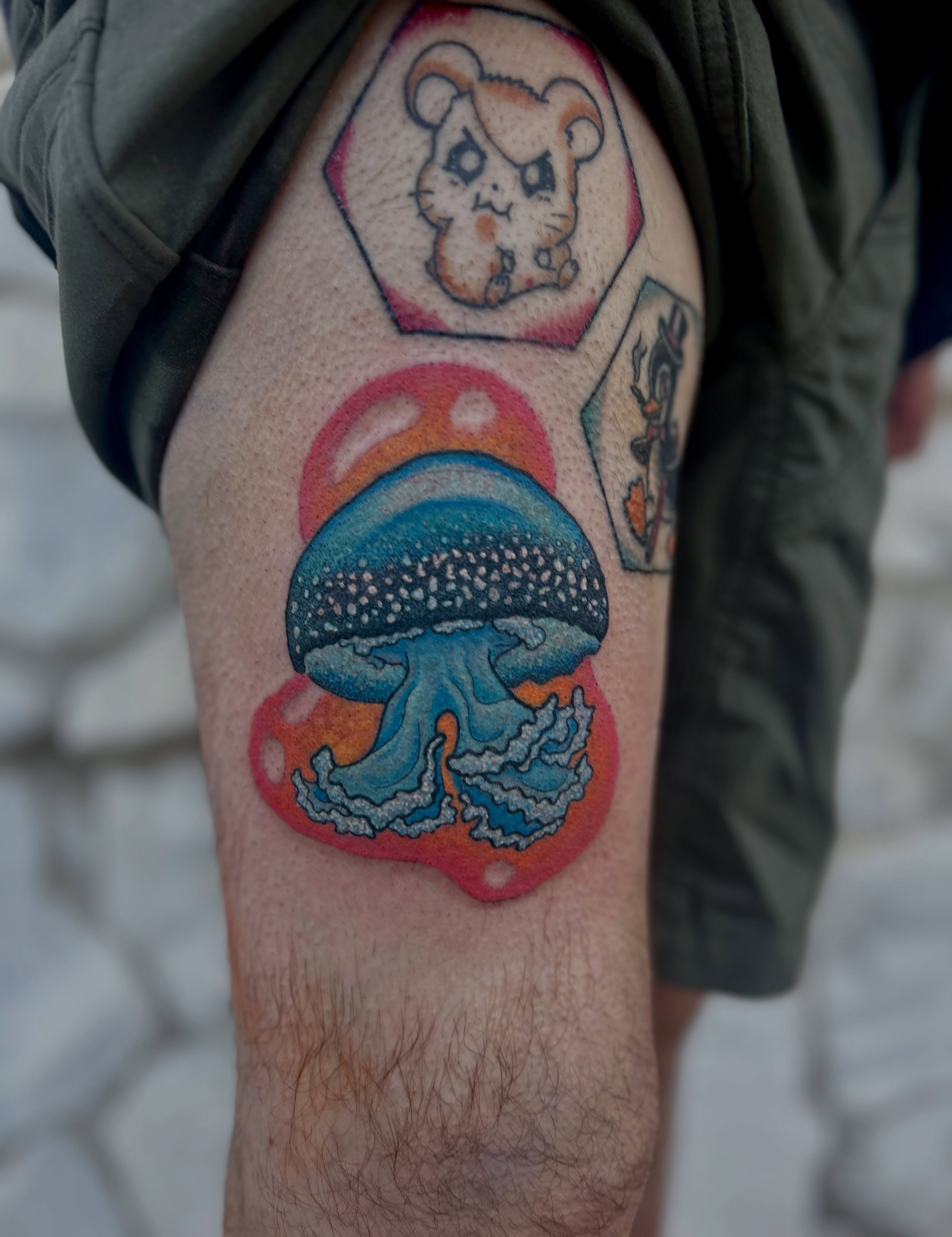 Tattoo by @katie.rosemarytattoos — dotwork