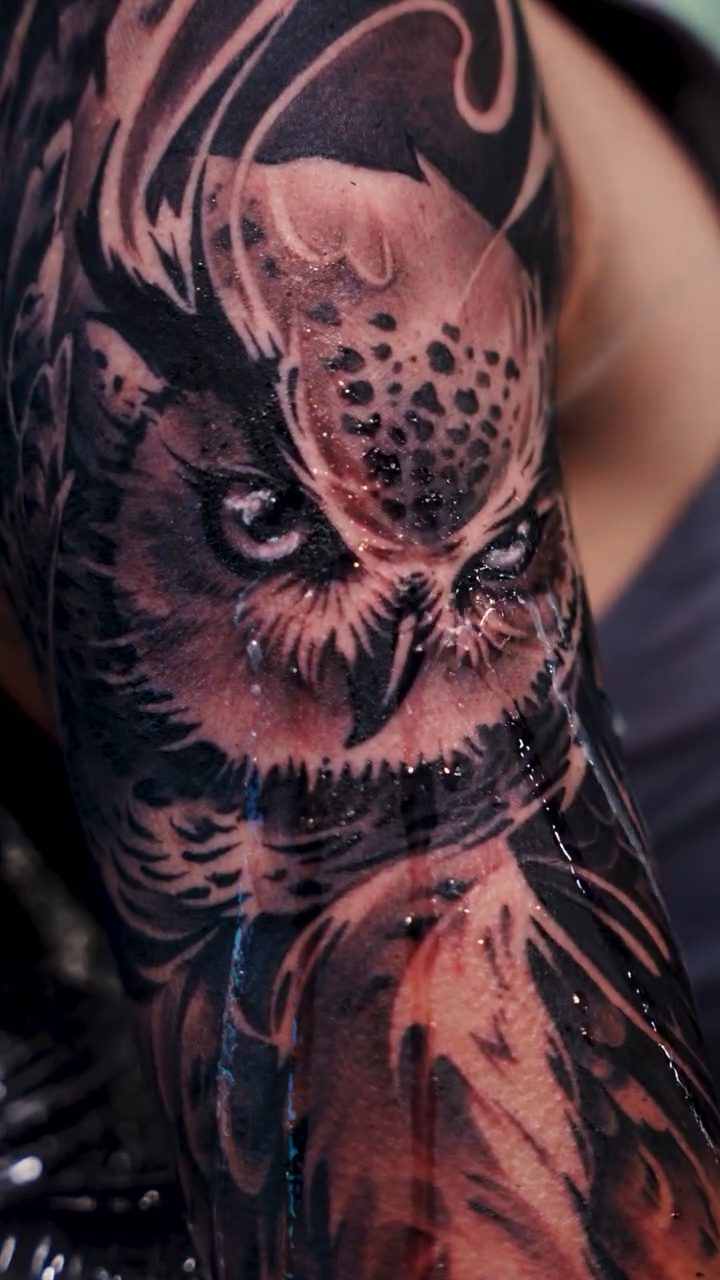 Tattoo by @rafa_inks — realism, black_and_grey